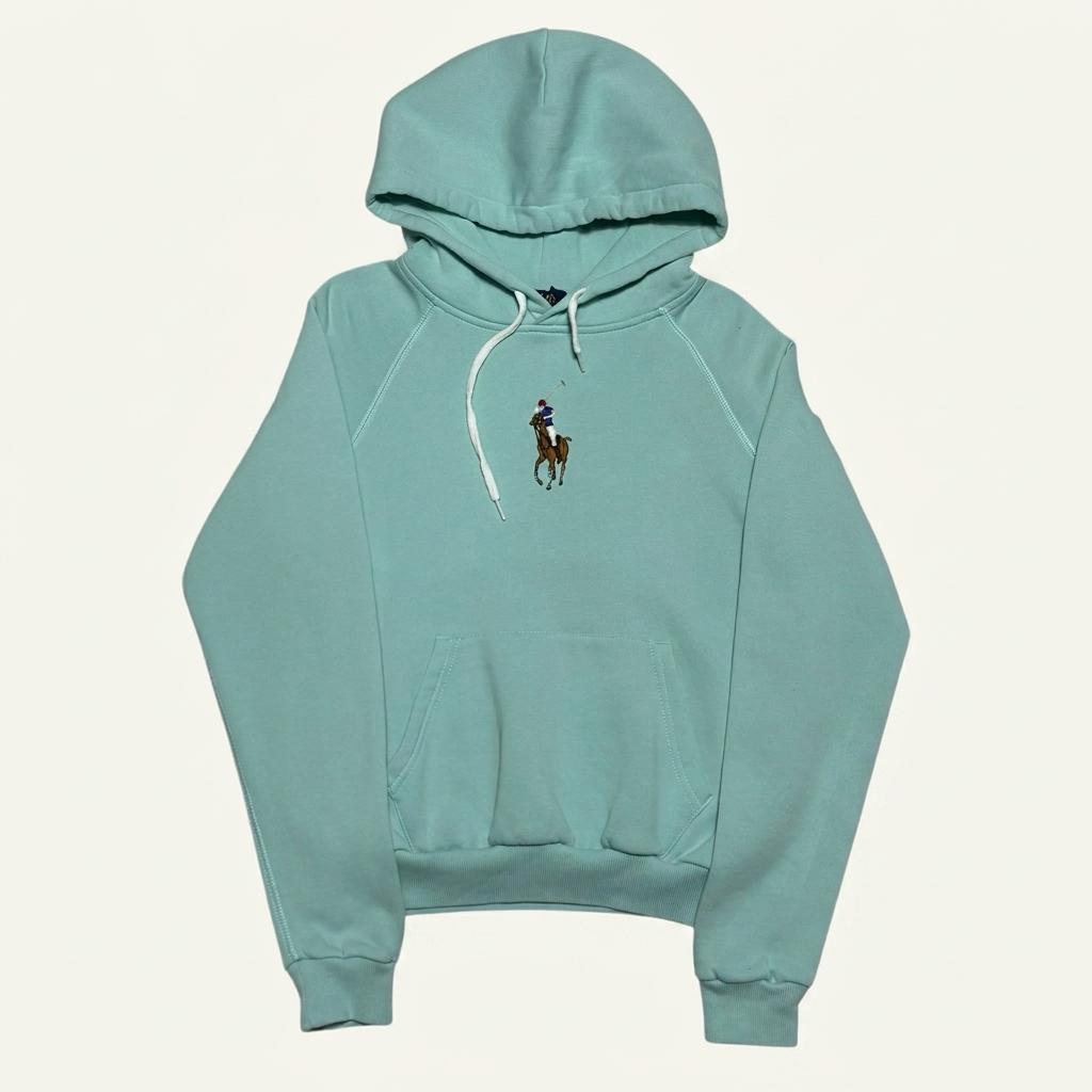 Polo Ralph Lauren 빅포니 자수 민트 후드티 1