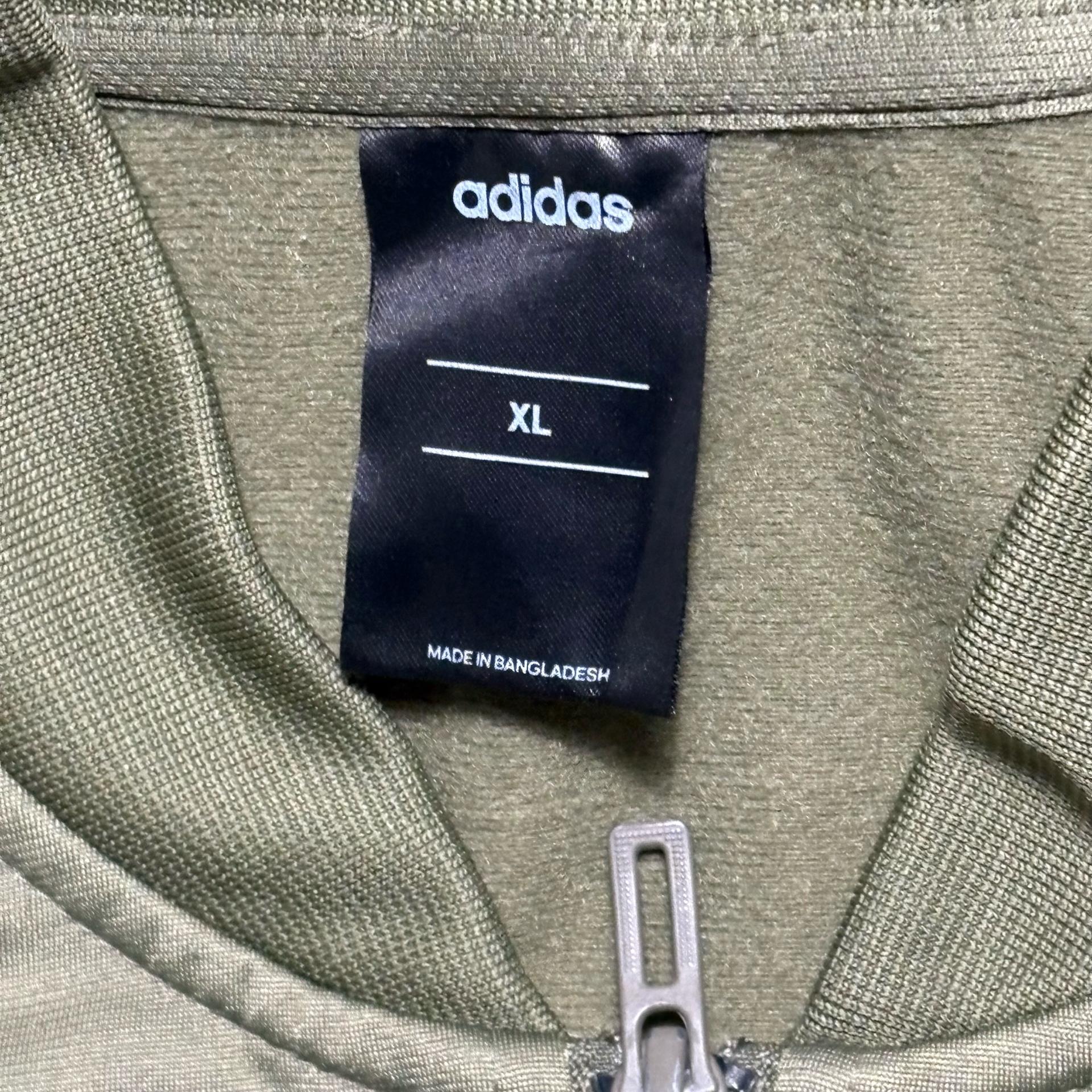Adidas 올리브 로고 레터링 트랙탑 져지 4