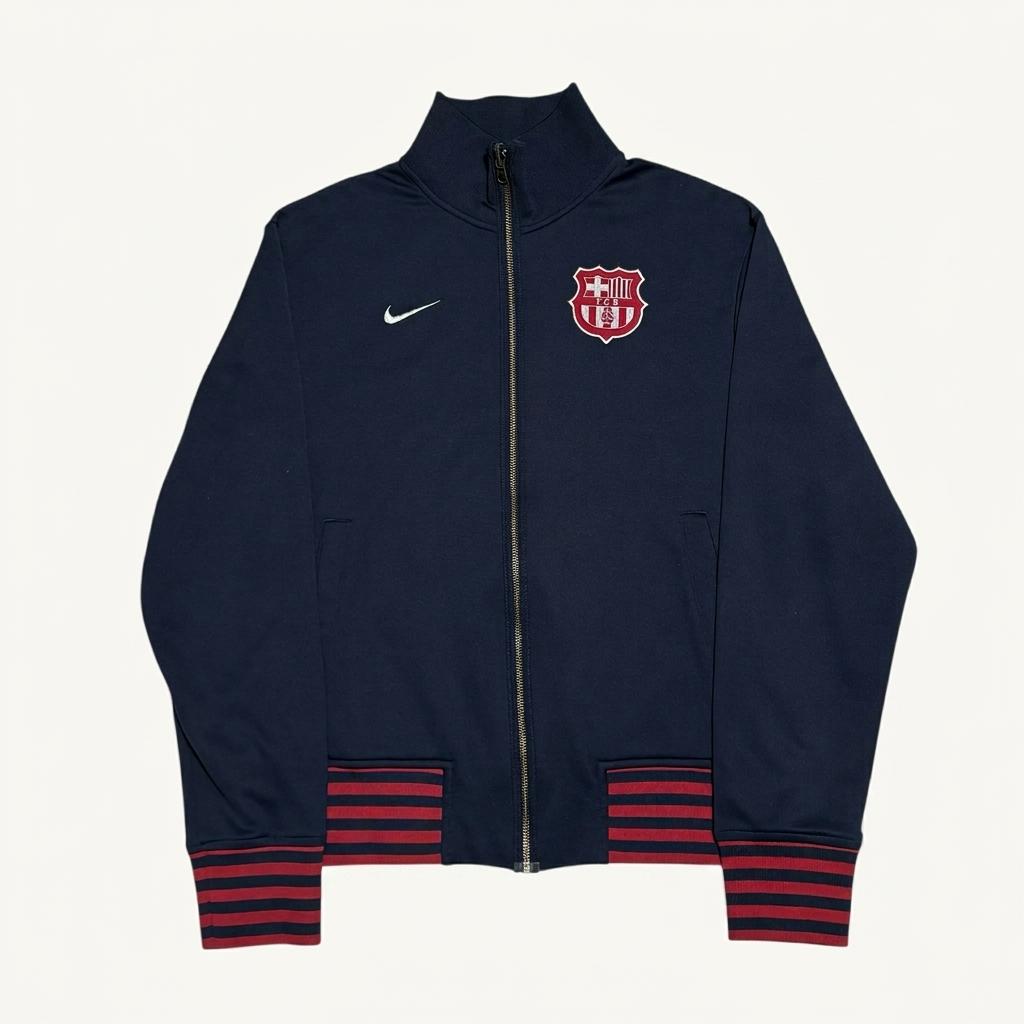 Nike 바르셀로나 09-10 네이비 트랙탑 져지 1