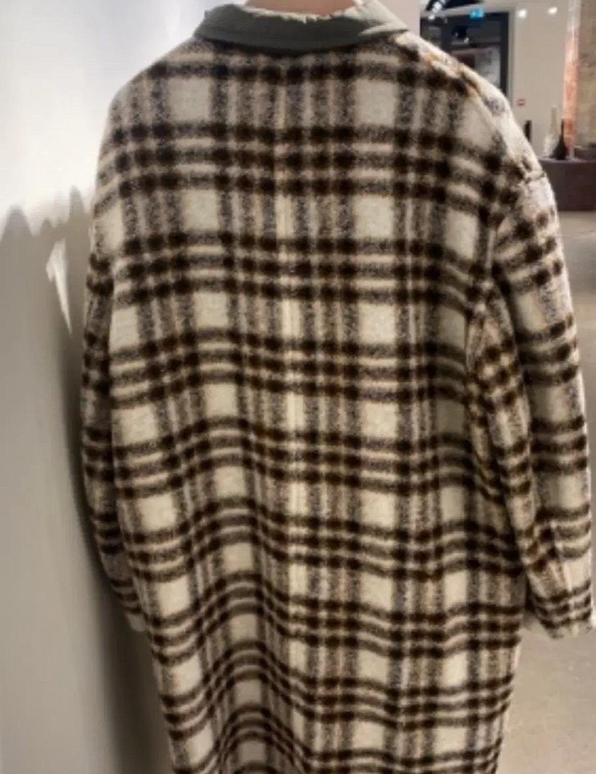 Isabel Marant 체크 롱 코트 (48) 3
