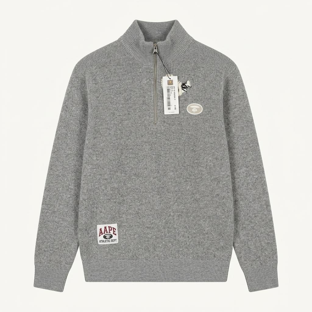 AAPE HALF ZIP (M) 1