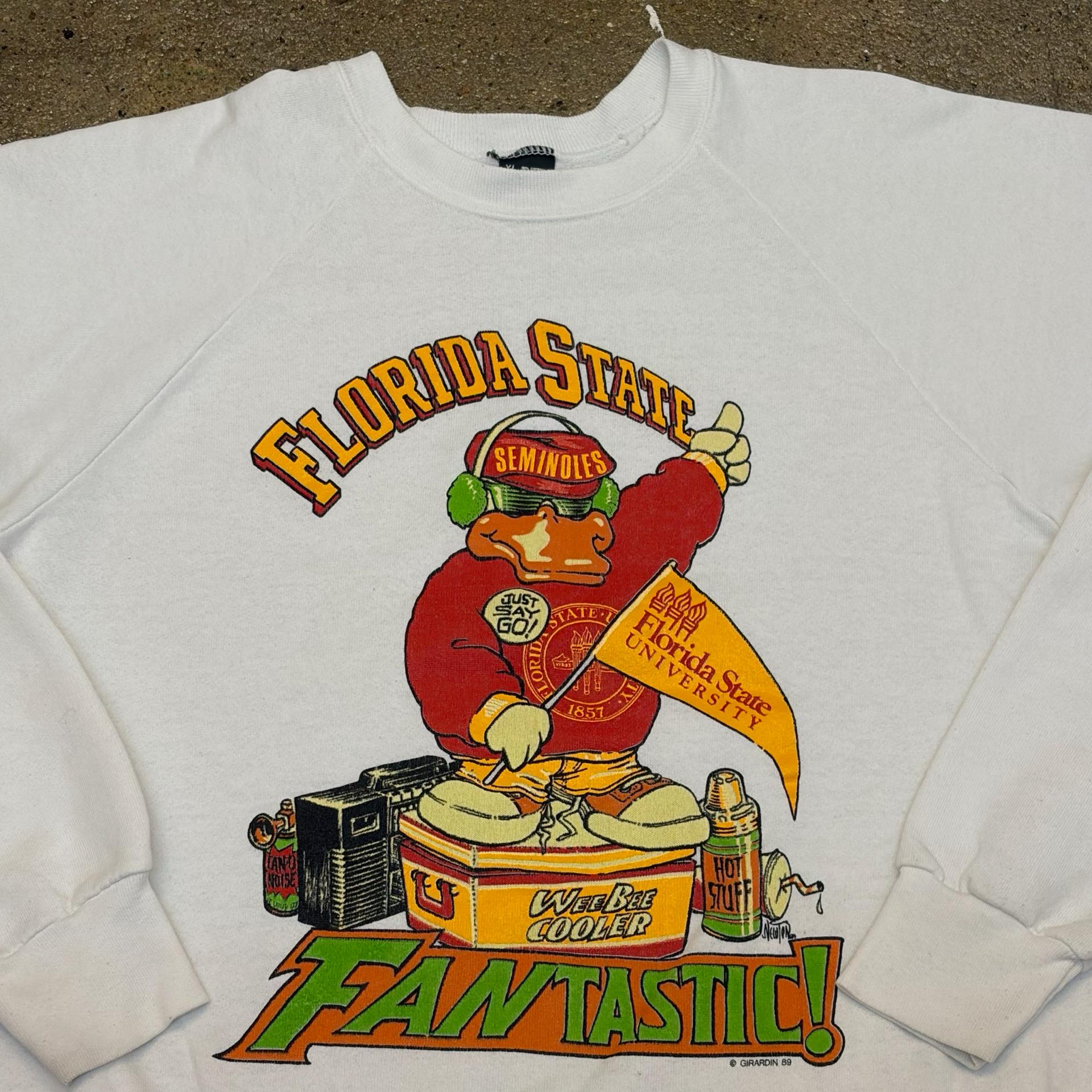 80s Made in USA 미국 빈티지 플로리다 대학 맨투맨 5