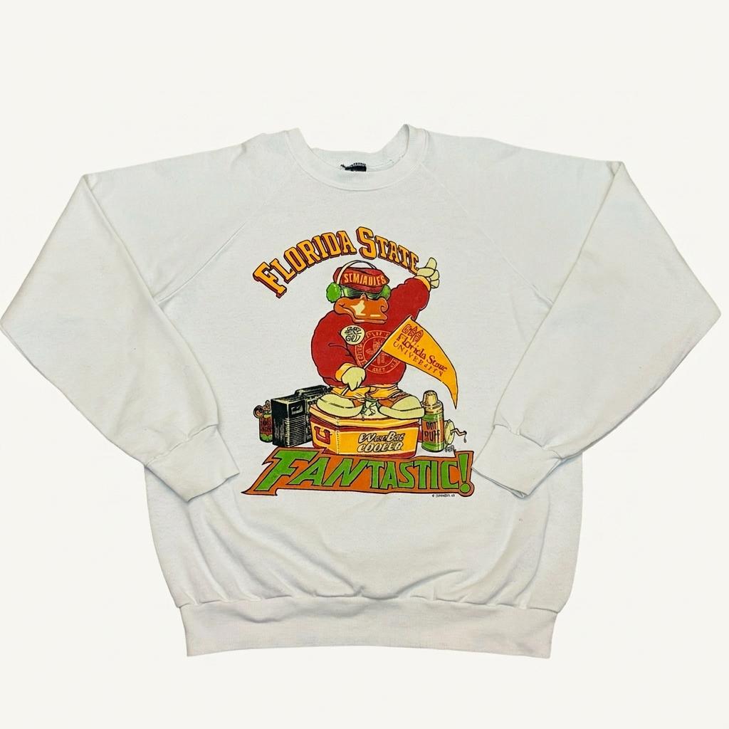 80s Made in USA 미국 빈티지 플로리다 대학 맨투맨 1