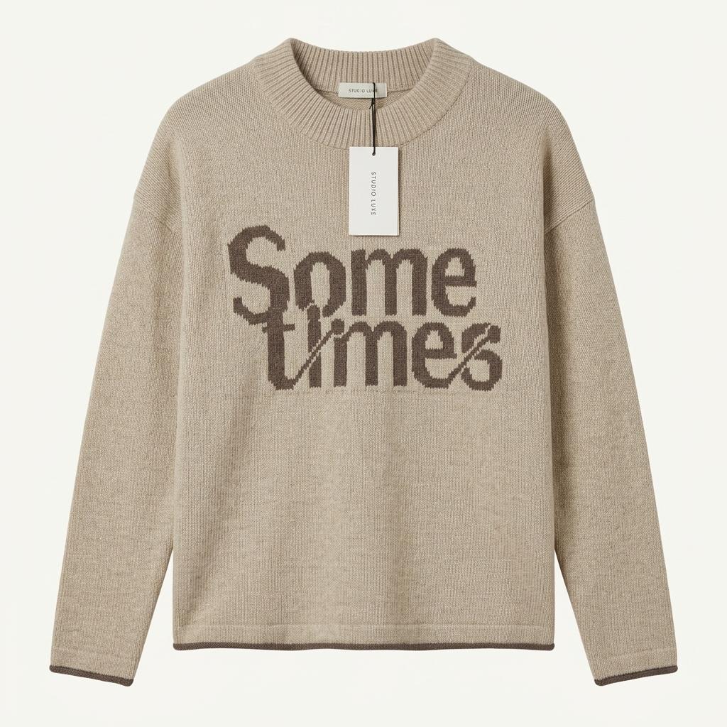 STUDIO LUXE 스웨터 니트 Beige 1