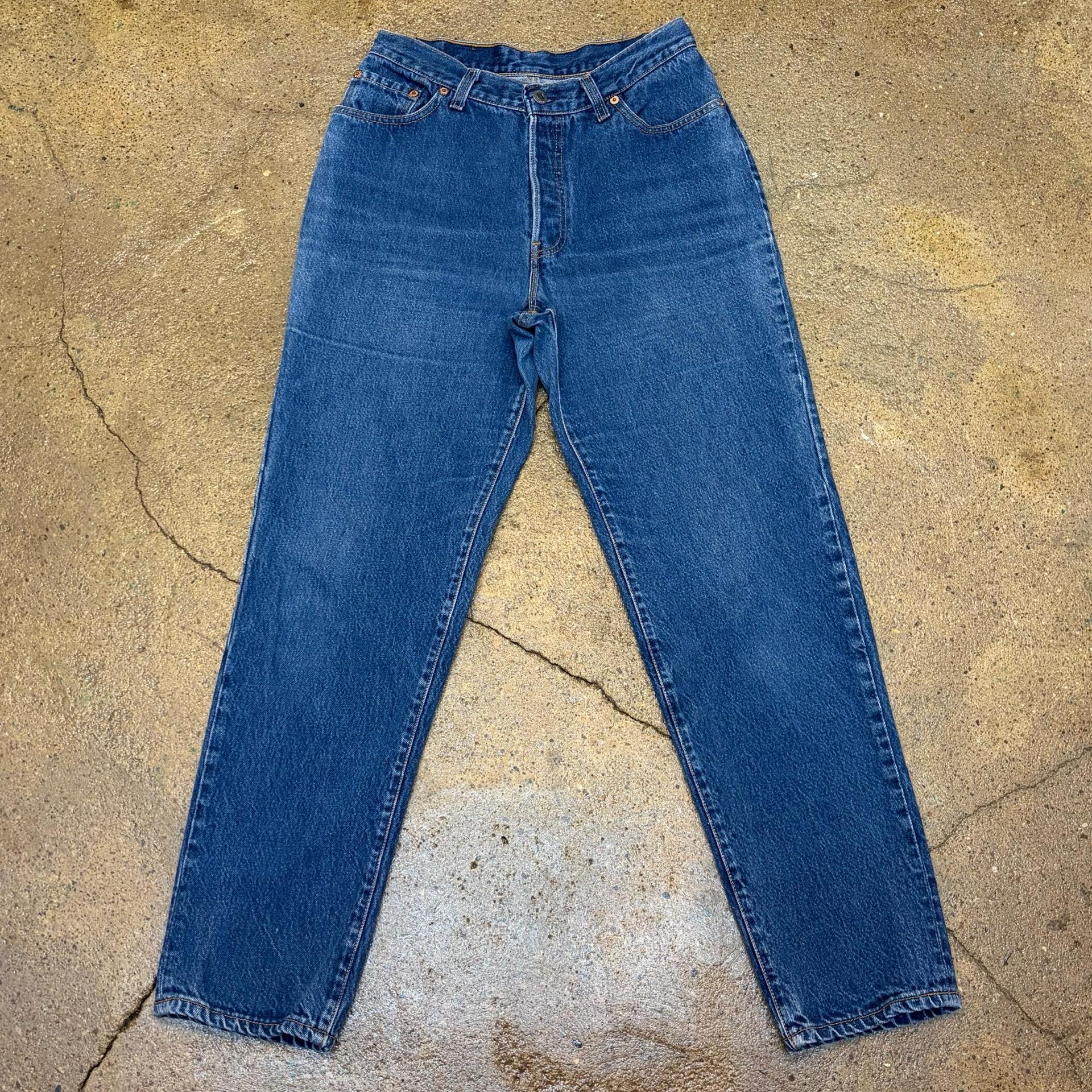 90s Made in USA 빈티지 리바이스 여성 배기핏 청바지 2