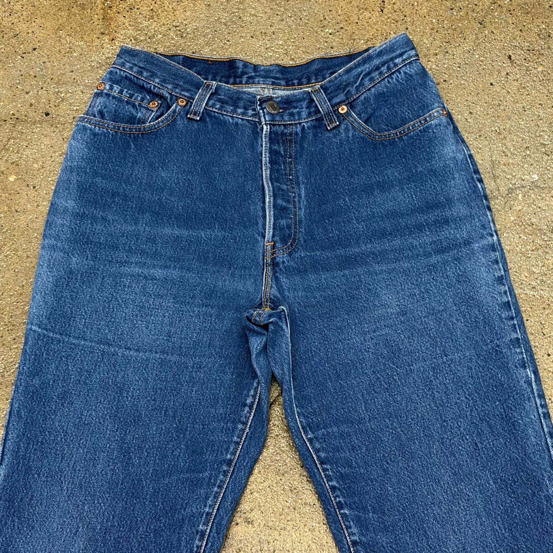 90s Made in USA 빈티지 리바이스 여성 배기핏 청바지 3