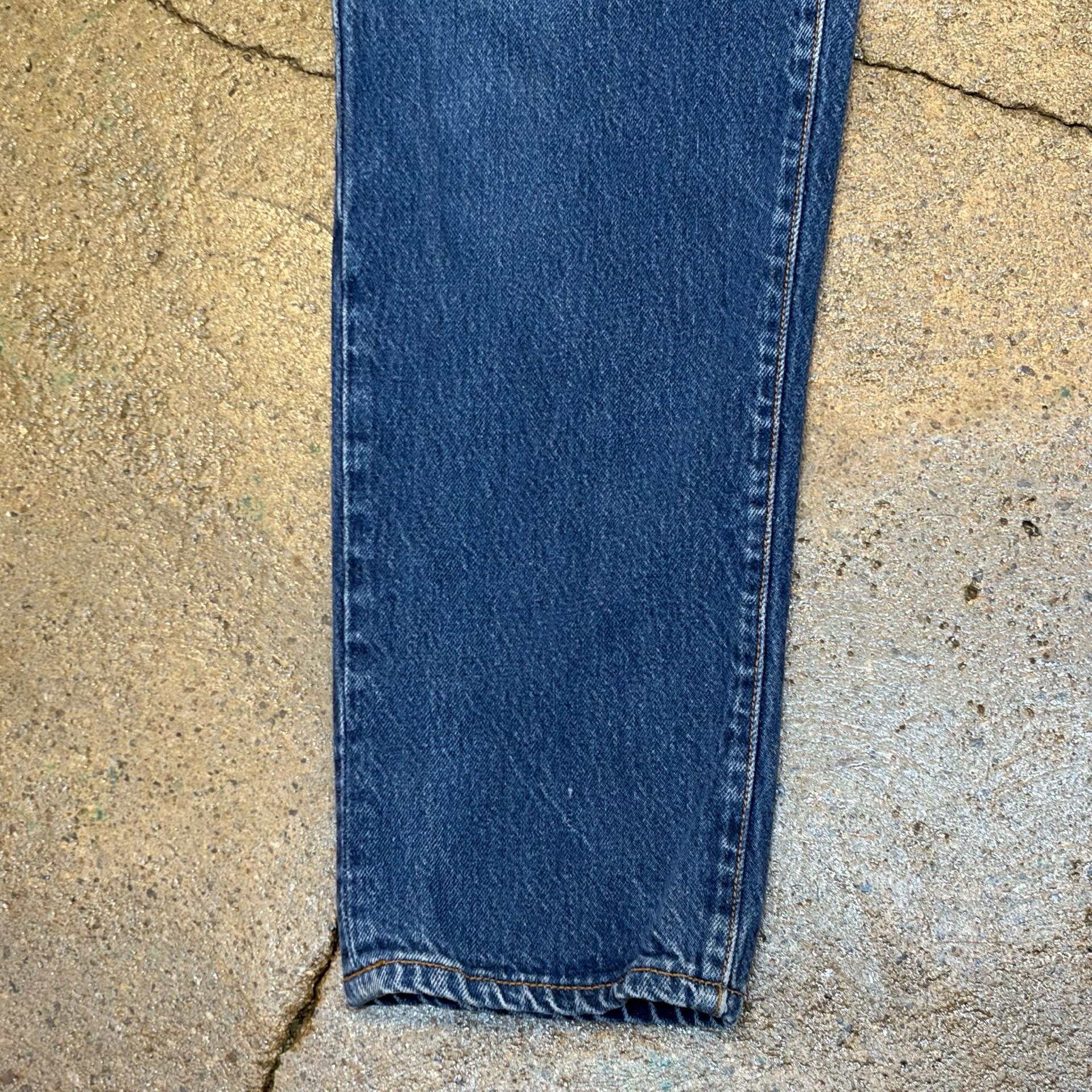 90s Made in USA 빈티지 리바이스 여성 배기핏 청바지 4