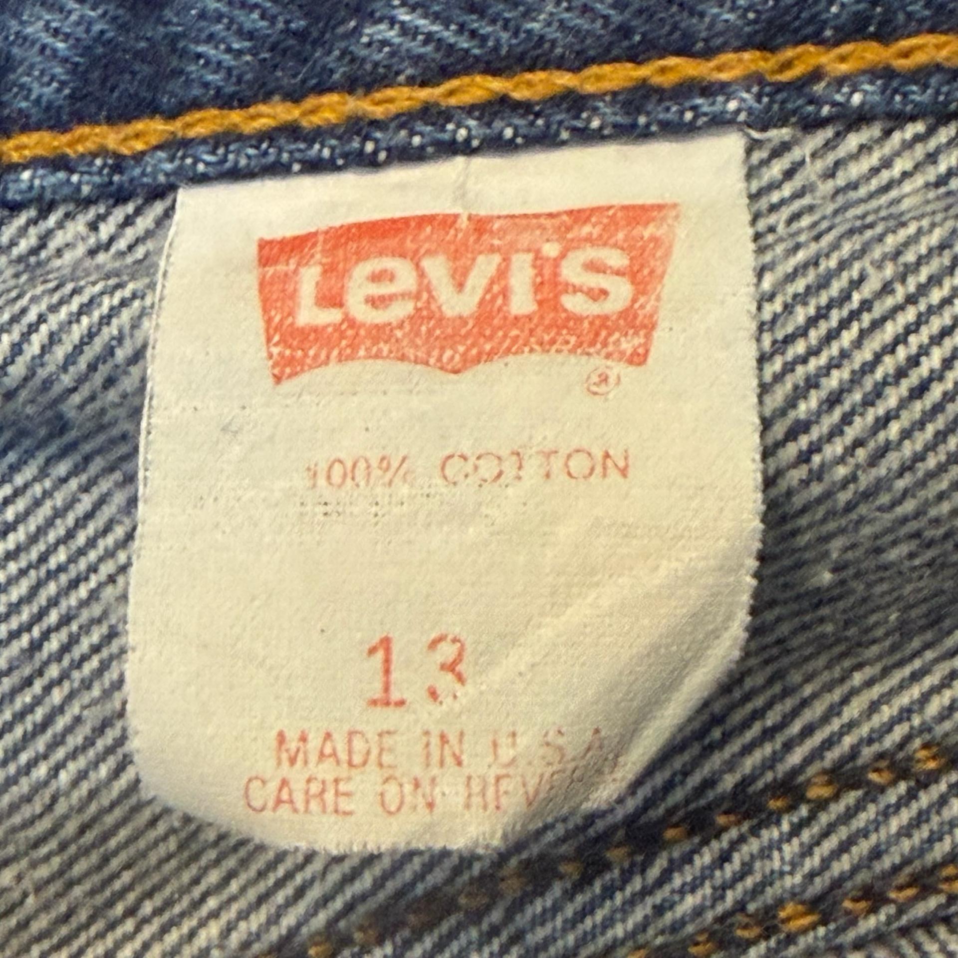 90s Made in USA 빈티지 리바이스 여성 배기핏 청바지 5