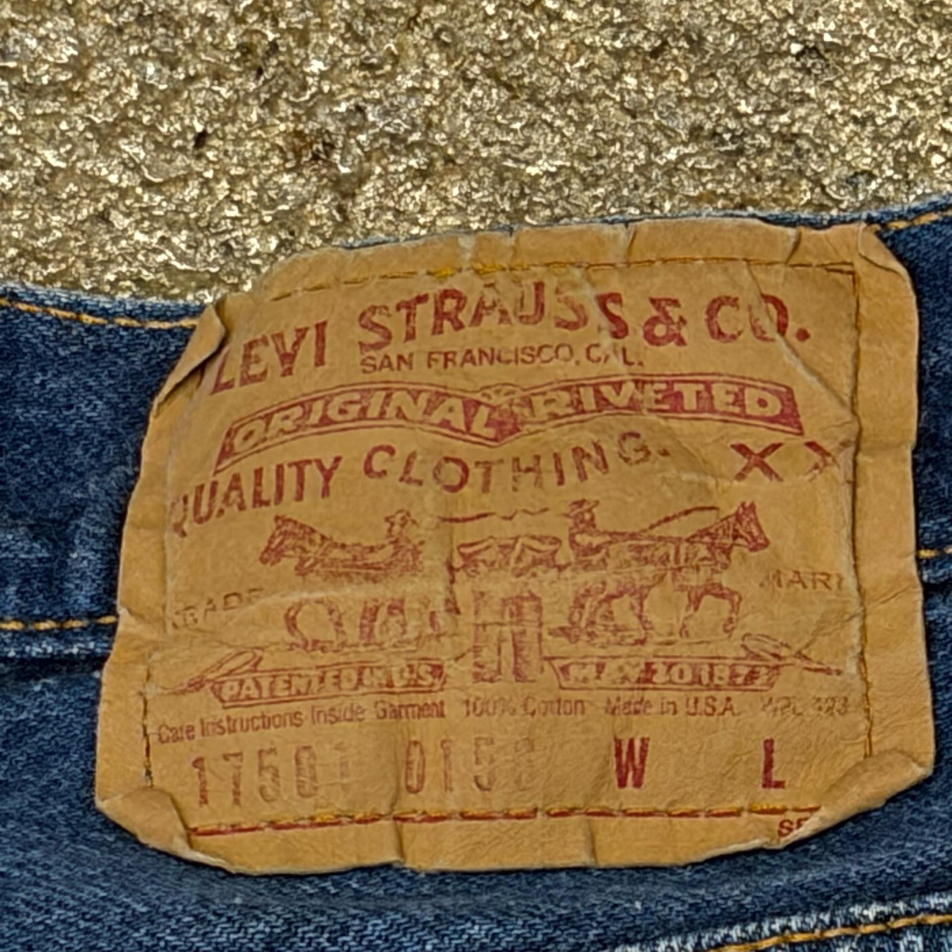 90s Made in USA 빈티지 리바이스 여성 배기핏 청바지 9