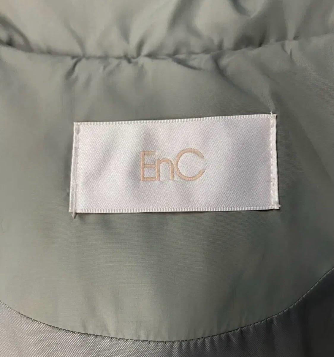 이엔씨(ENC)슬림라인 라쿤퍼 오리털 패딩점퍼 8