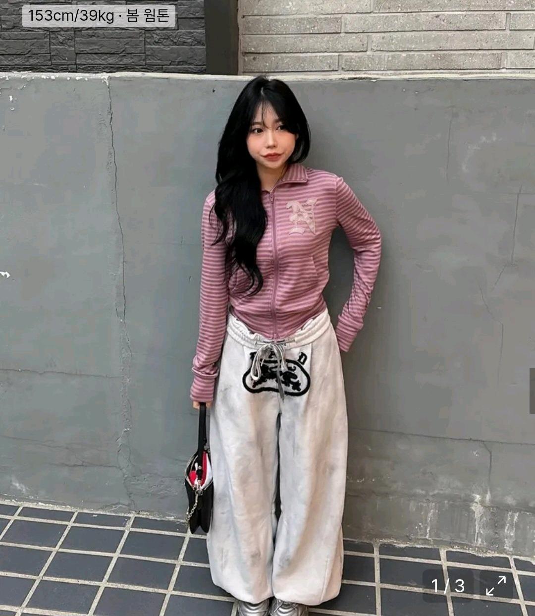 (새상품) 배드블러드 라이온패치 2way 커브드 조거팬츠 4