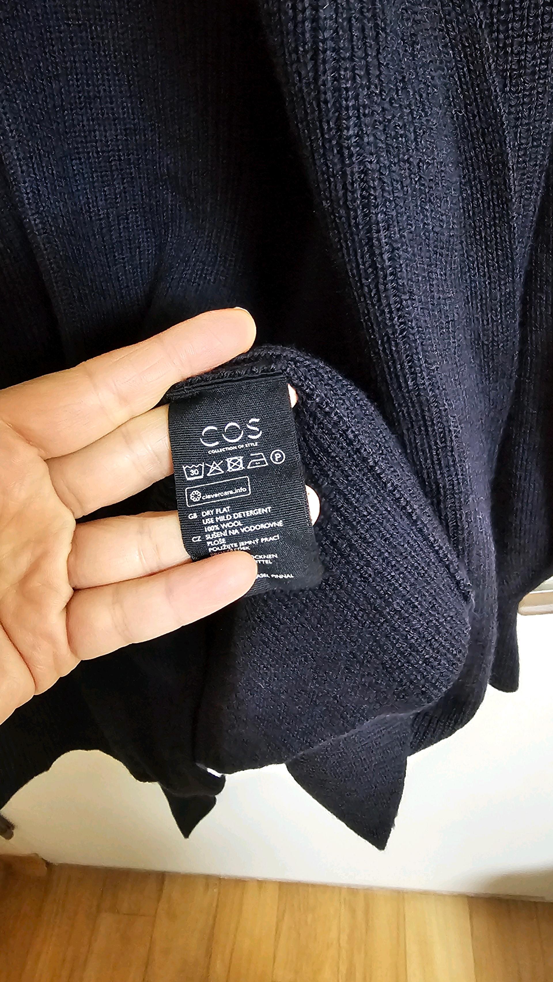 COS 모100 벨트 가디건 8