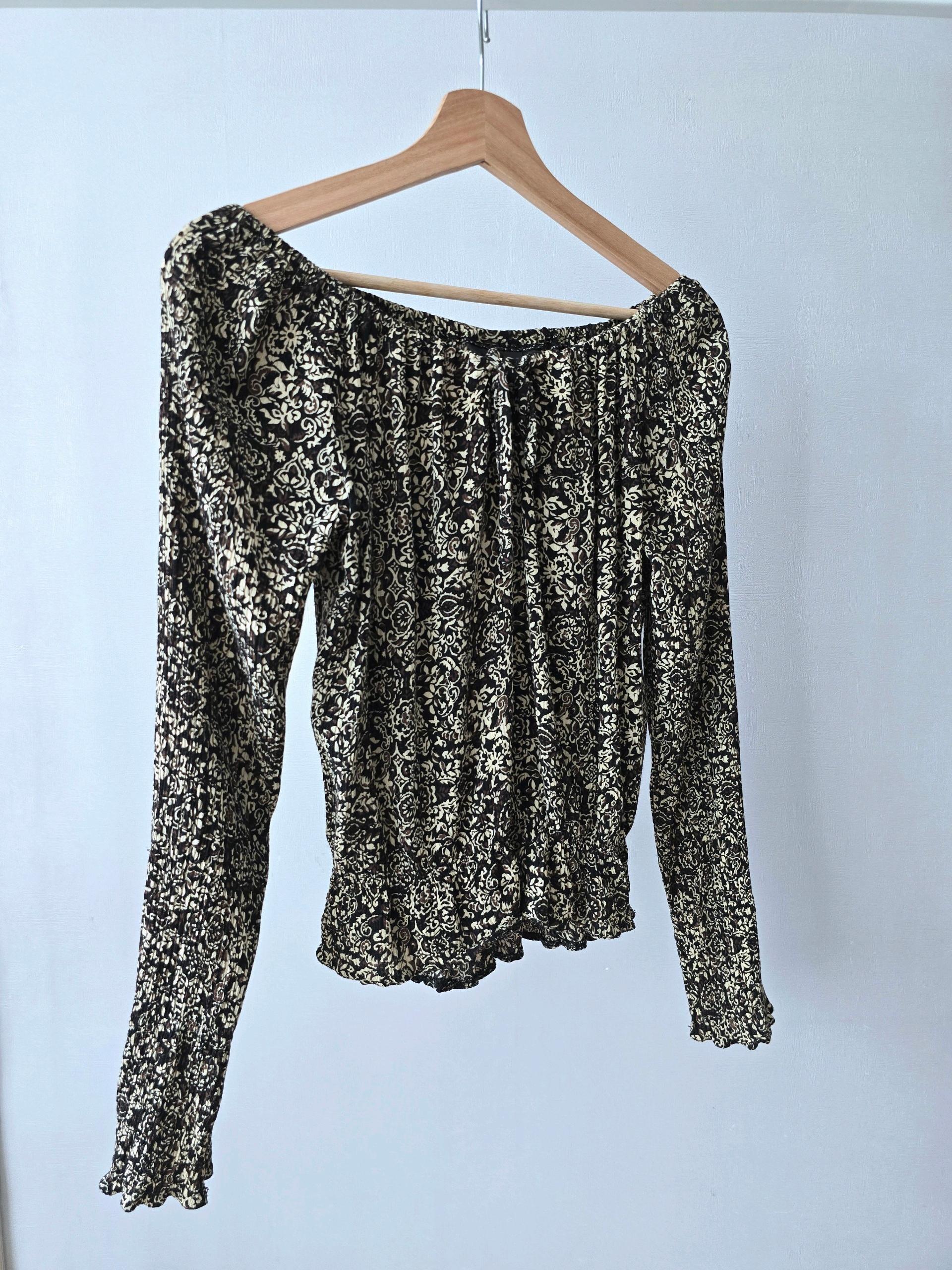  H&M Hennes 플로럴 블라우스 (38) 4
