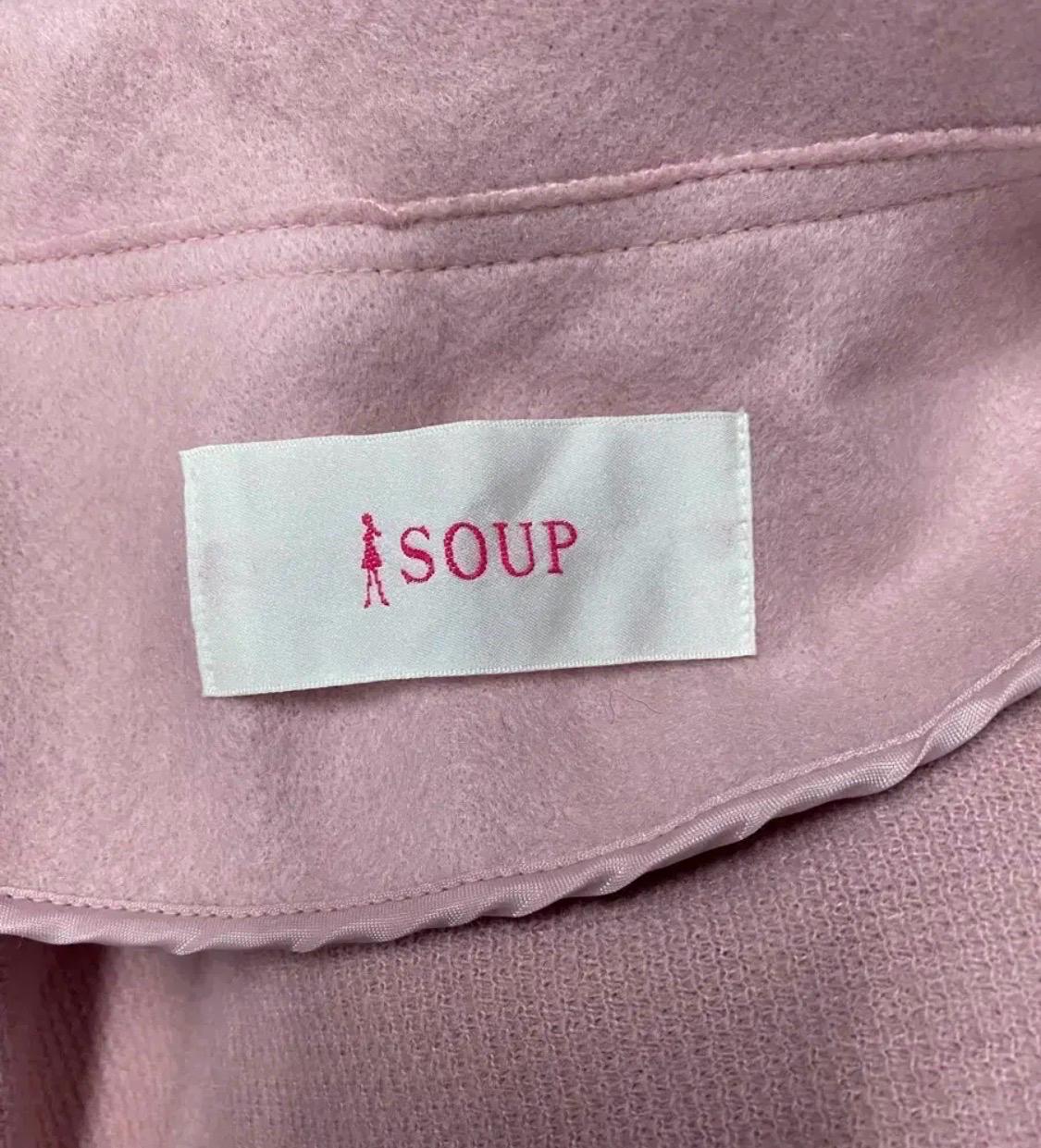 숲SOUP 러블리핑크 오버핏 롱 코트 7