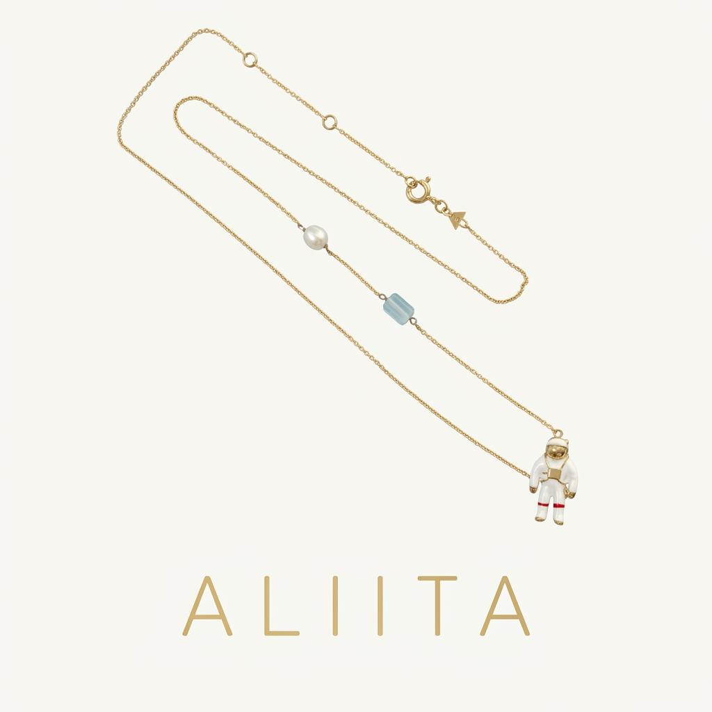 ALIITA (알리타) 우주인 목걸이 1