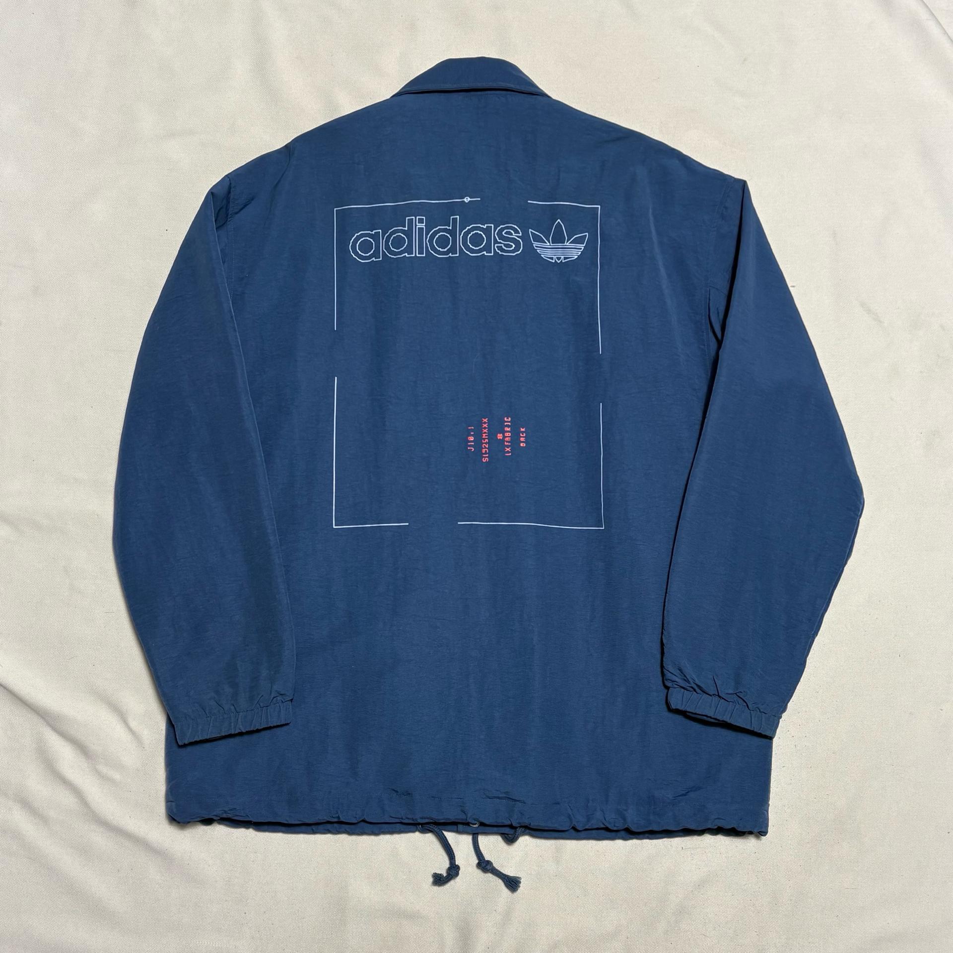 XL 아디다스 올드스쿨 나일론 코치 자켓 4