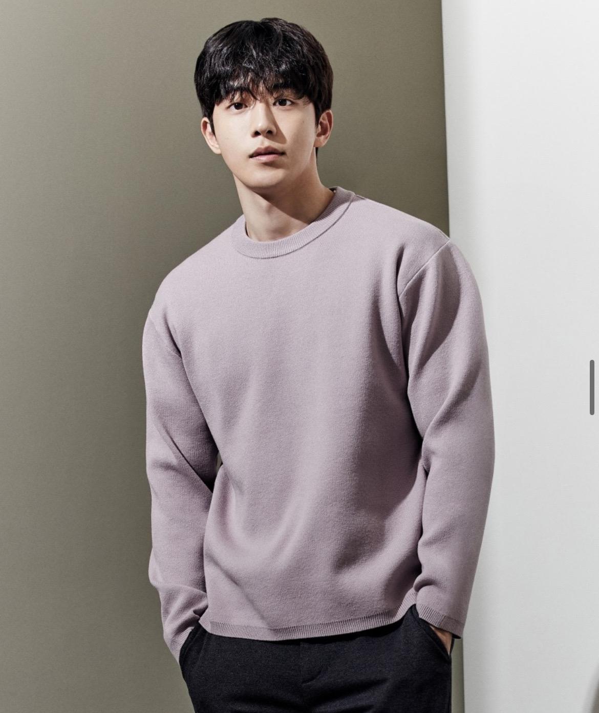 탑텐 남성 소프트터치 풀오버 105 라이트블루 새상품 4