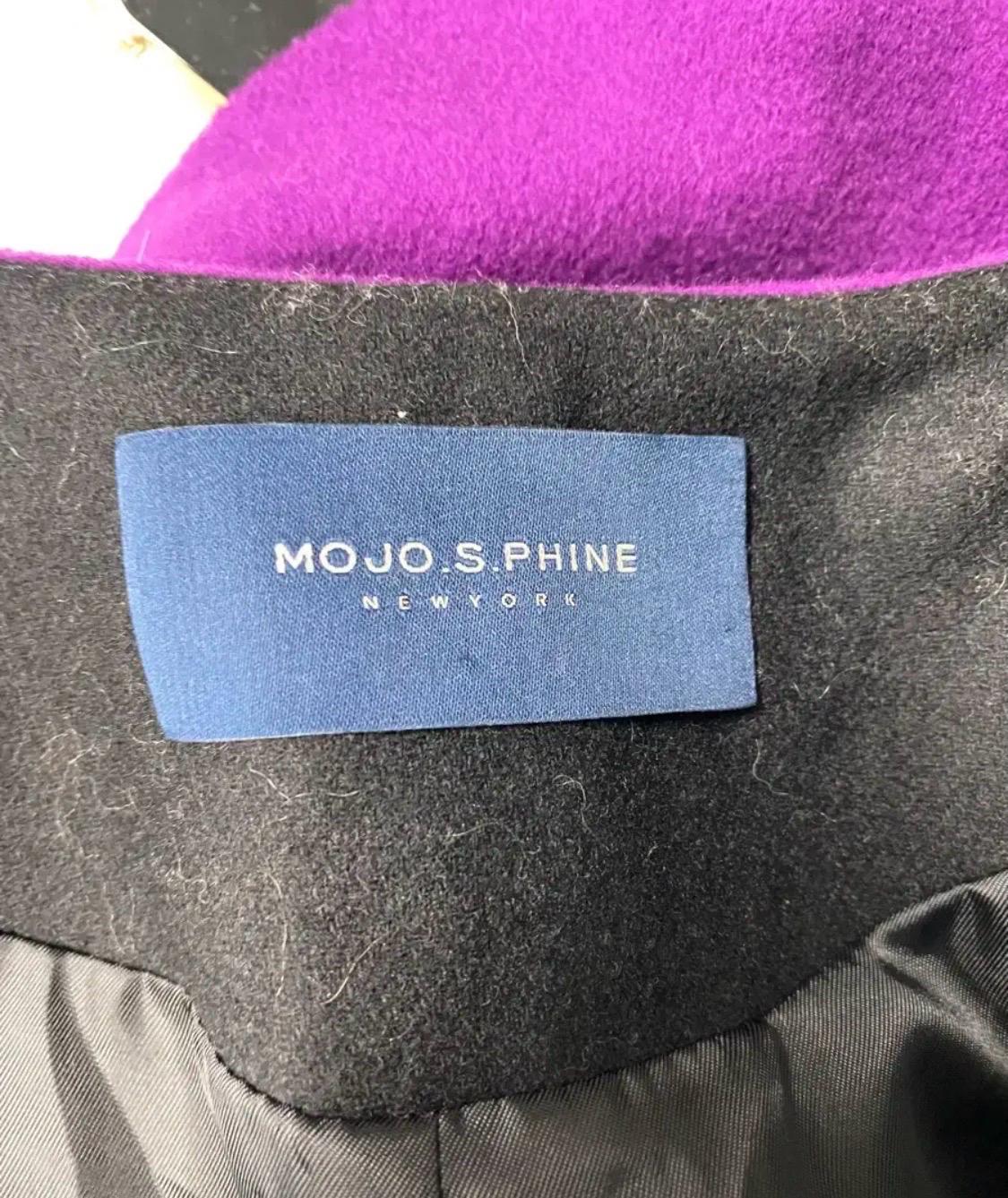  모조에스핀 시그니처 퍼플 노카라 자켓 9