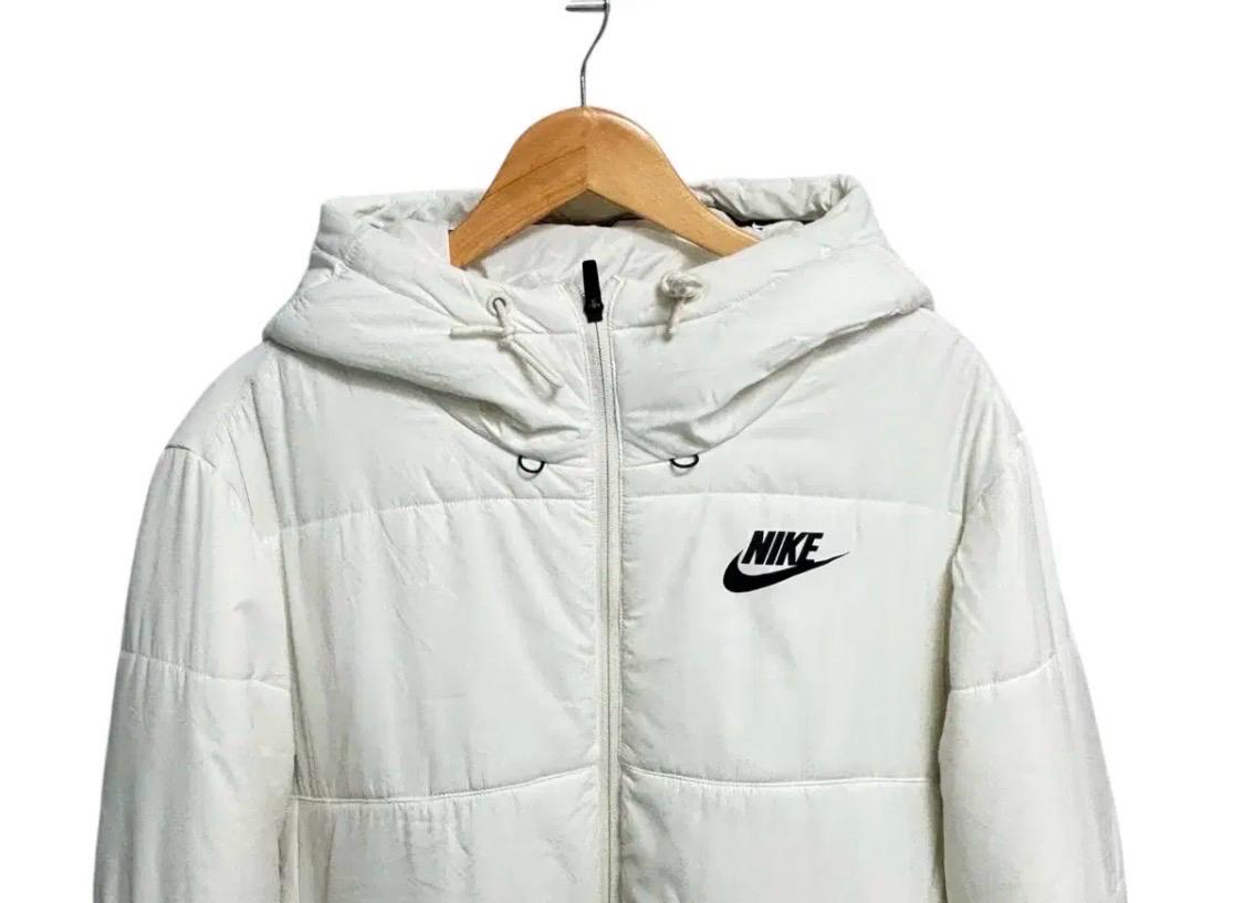 나이키 스우시 화이트 경량 롱패딩 L-XL 3