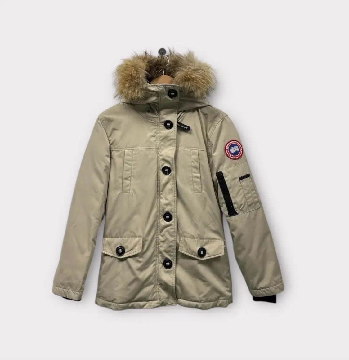 캐나다구스 익스페디션 베이지 패딩 M 2