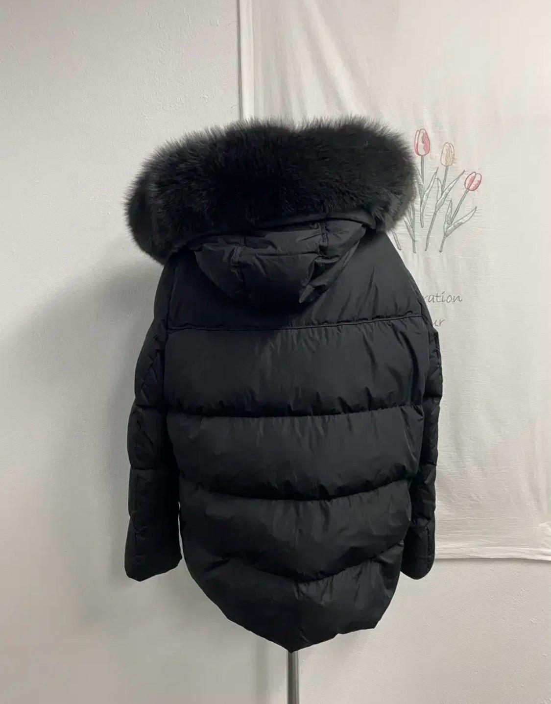 올리브데올리브 폭스퍼 구스다운 패딩점퍼 6