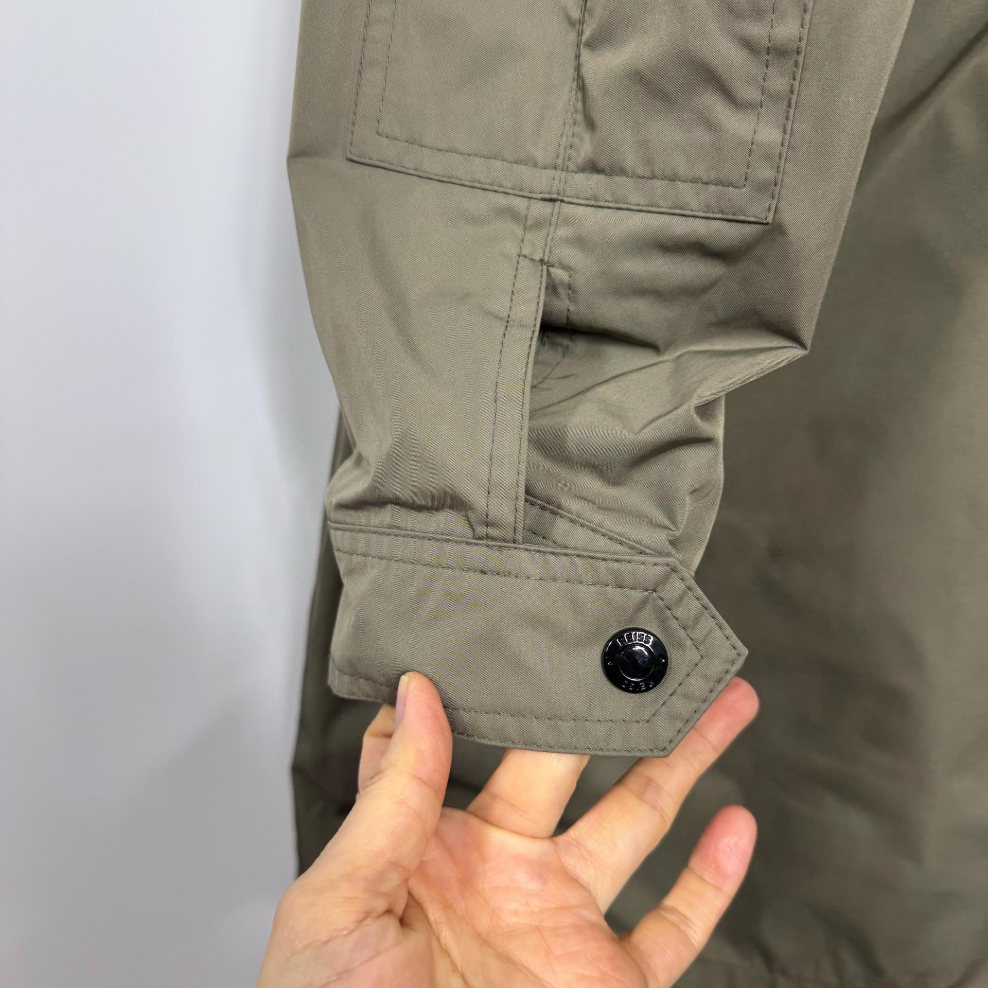 REISS (리스) 영국브랜드 후드 바람막이 점퍼 카키 (95정도) 4