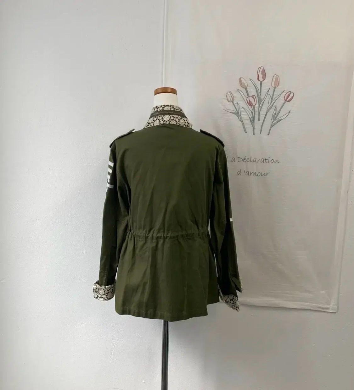 핫핑 레이스 야상  5