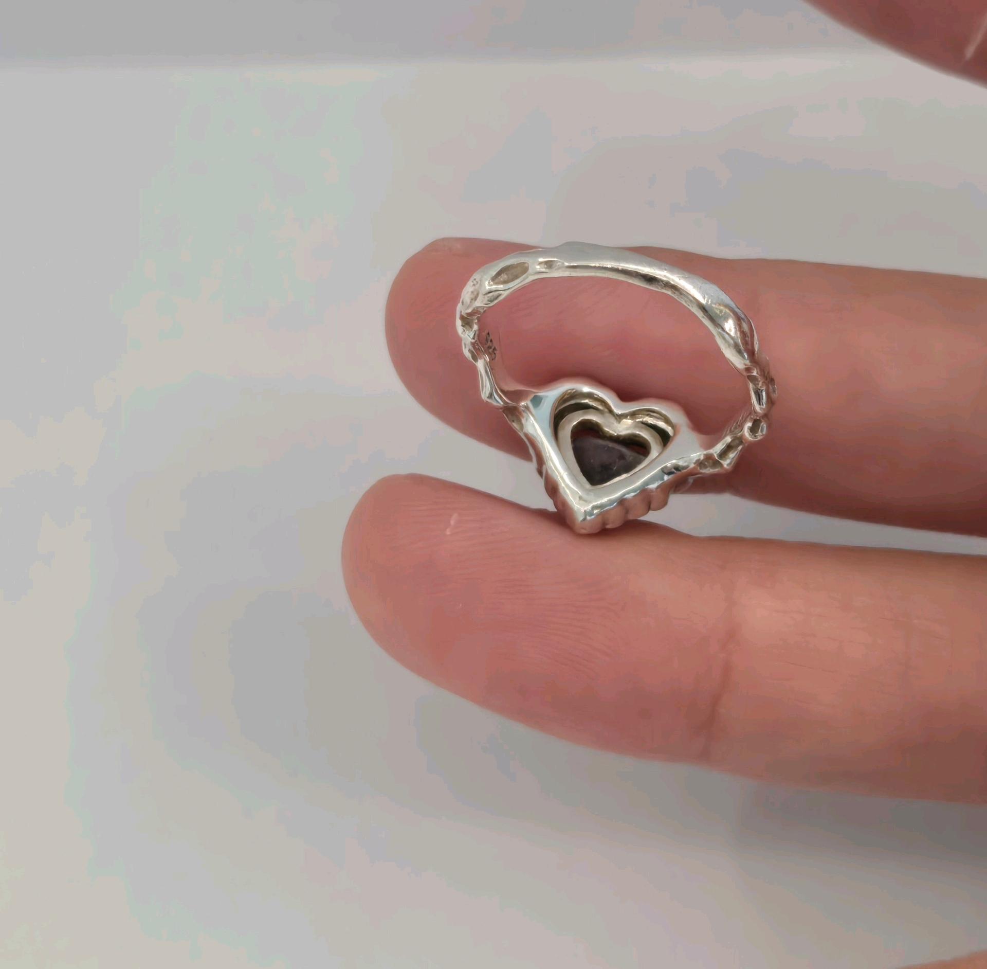 아이리해리 독일 Liebe 리베 Ring Silver (9호) 4