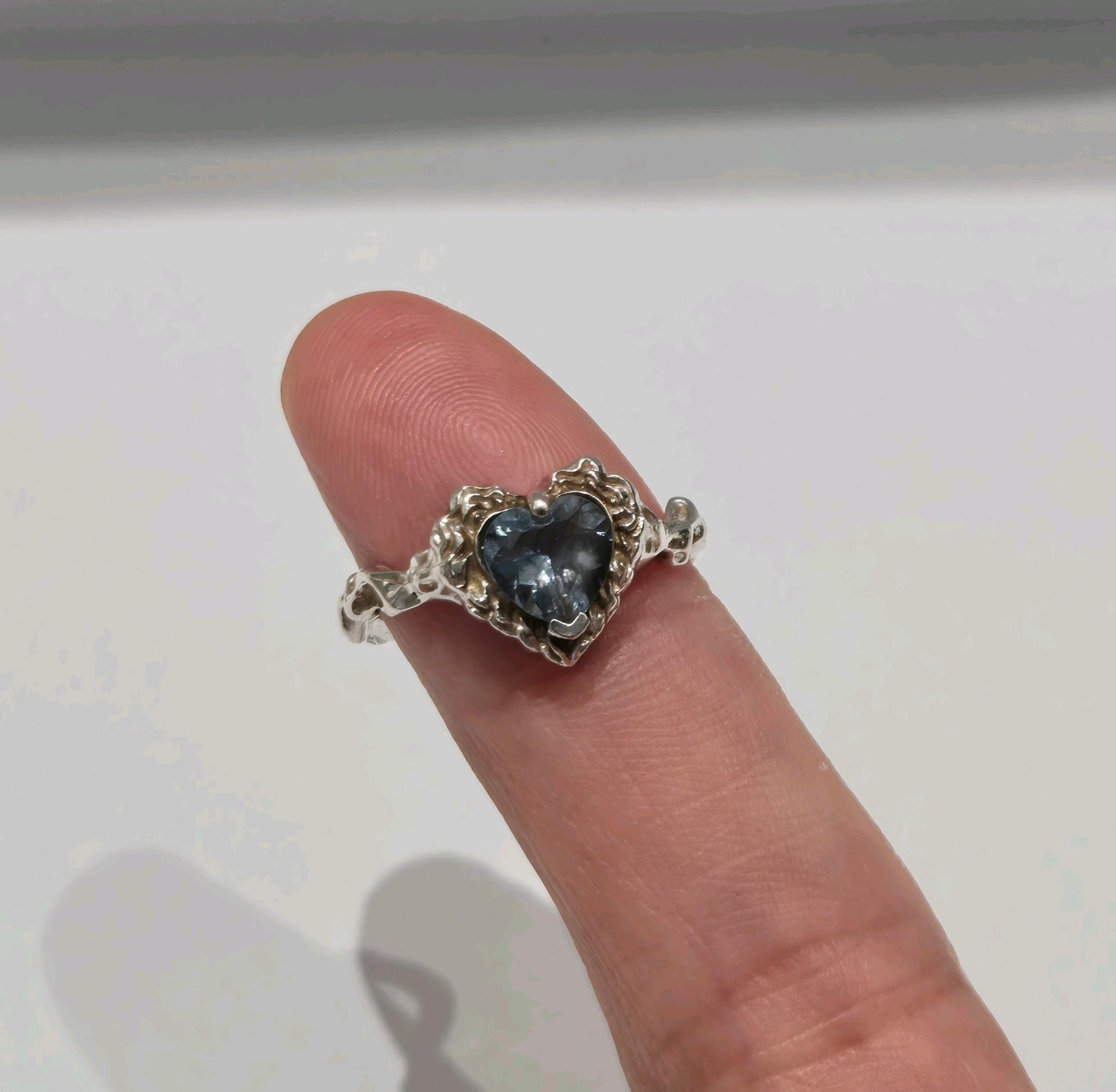 아이리해리 독일 Liebe 리베 Ring Silver (9호) 5