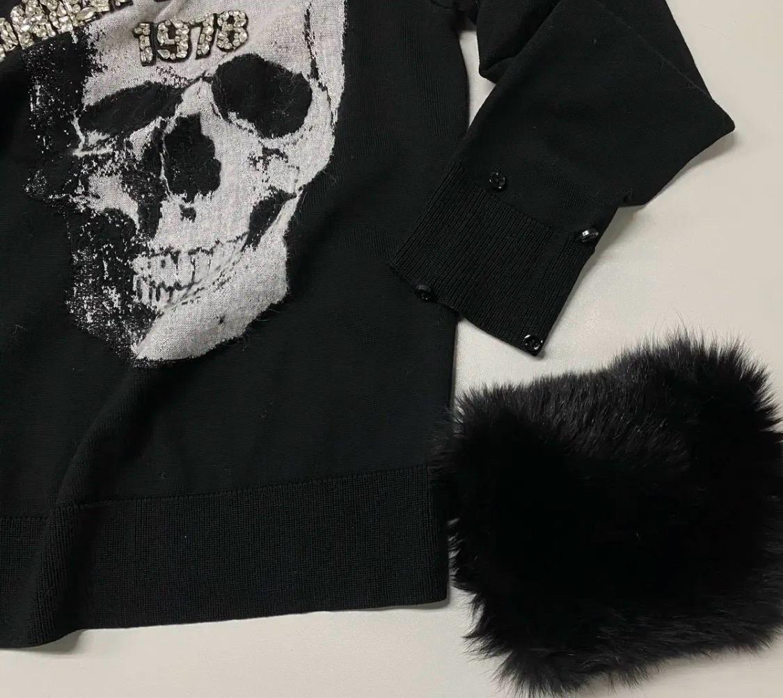 필립플레인 PHILIPP PLEIN 스컬 블랙 퍼니트 S 9