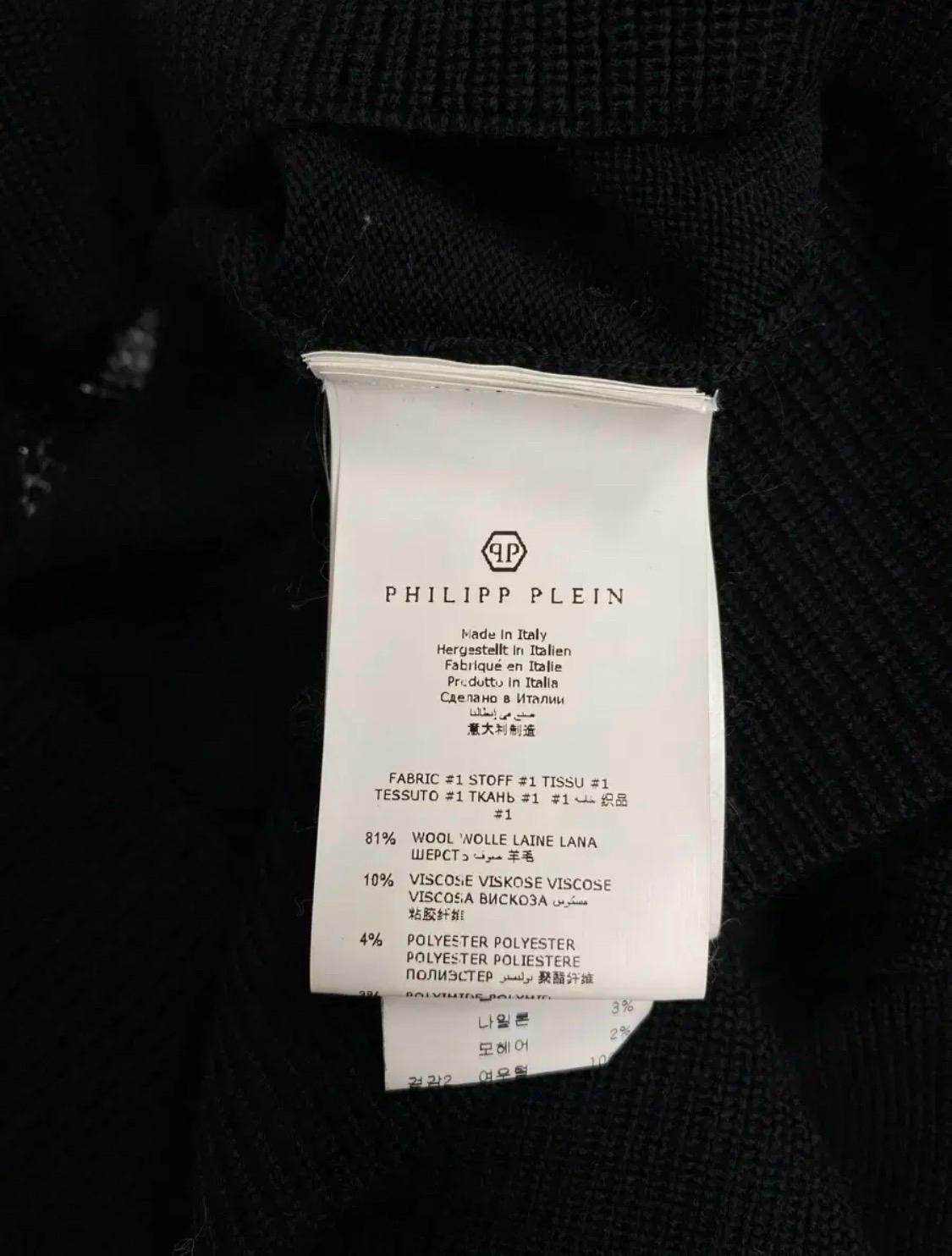 필립플레인 PHILIPP PLEIN 스컬 블랙 퍼니트 S 7