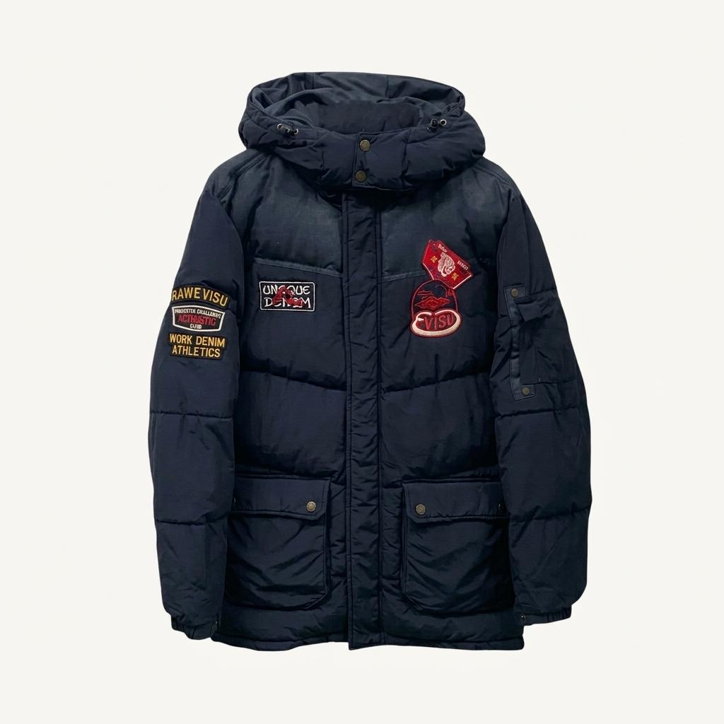 에비수 EVISU 와펜 패딩 L 1