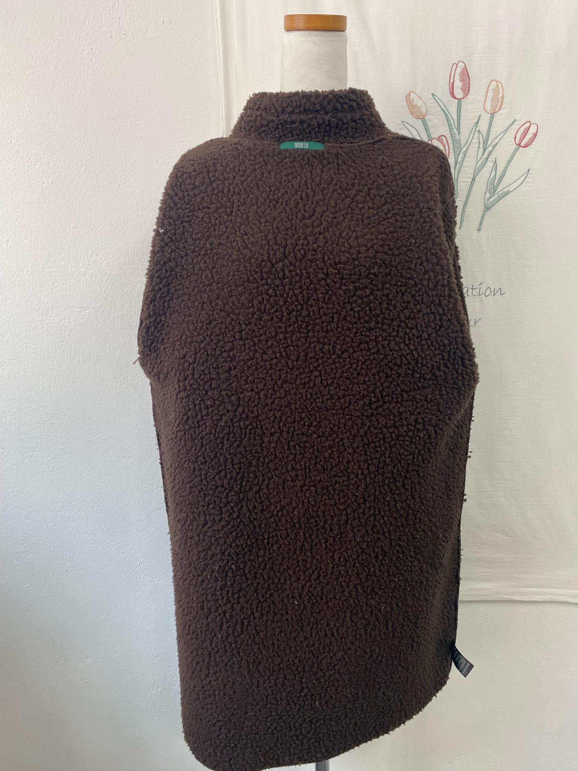 마크스앤스펜서 비스코스 무스탕 스타일 뽀글이안감 코트 10