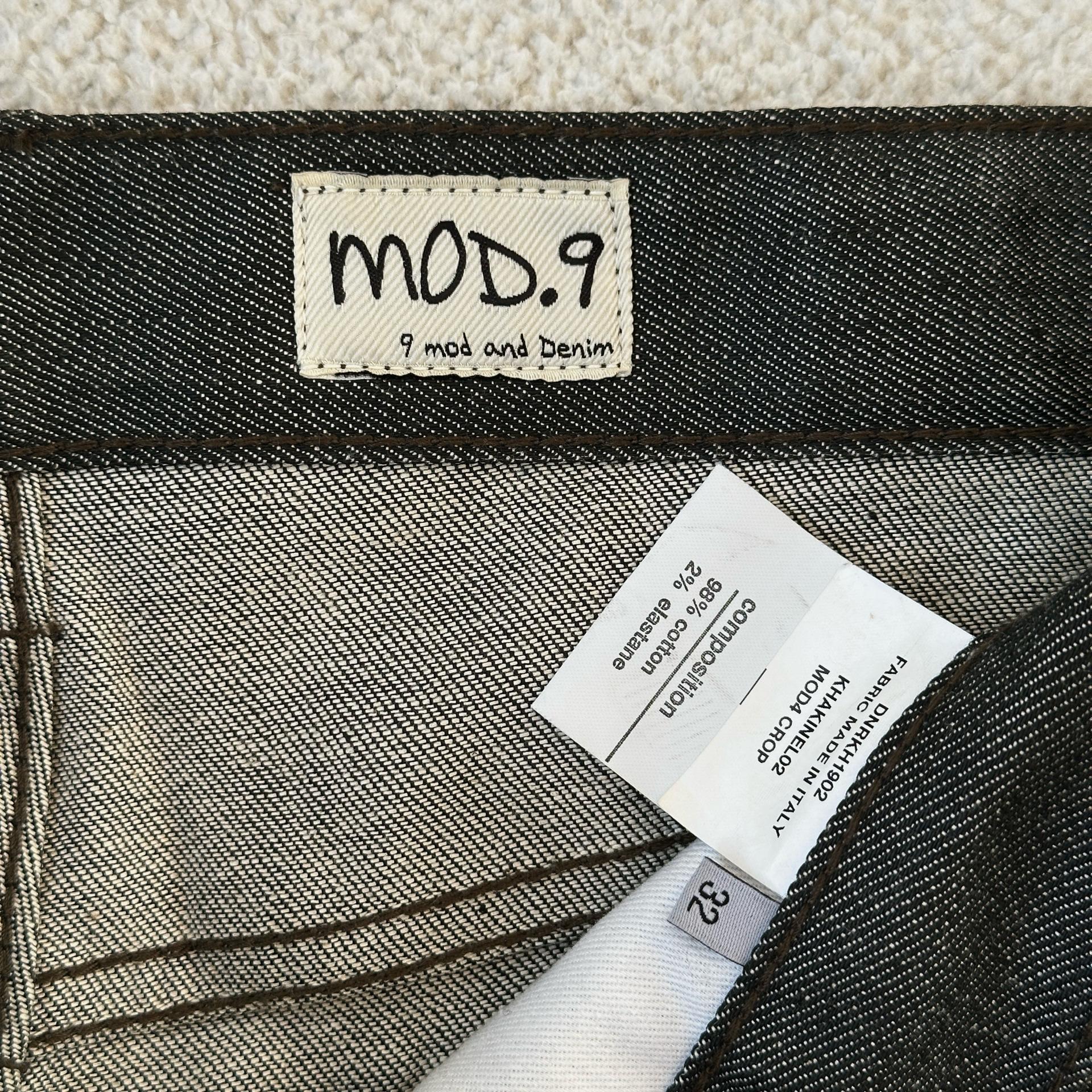 모드나인 Khaki jeans - MOD4 crop 8