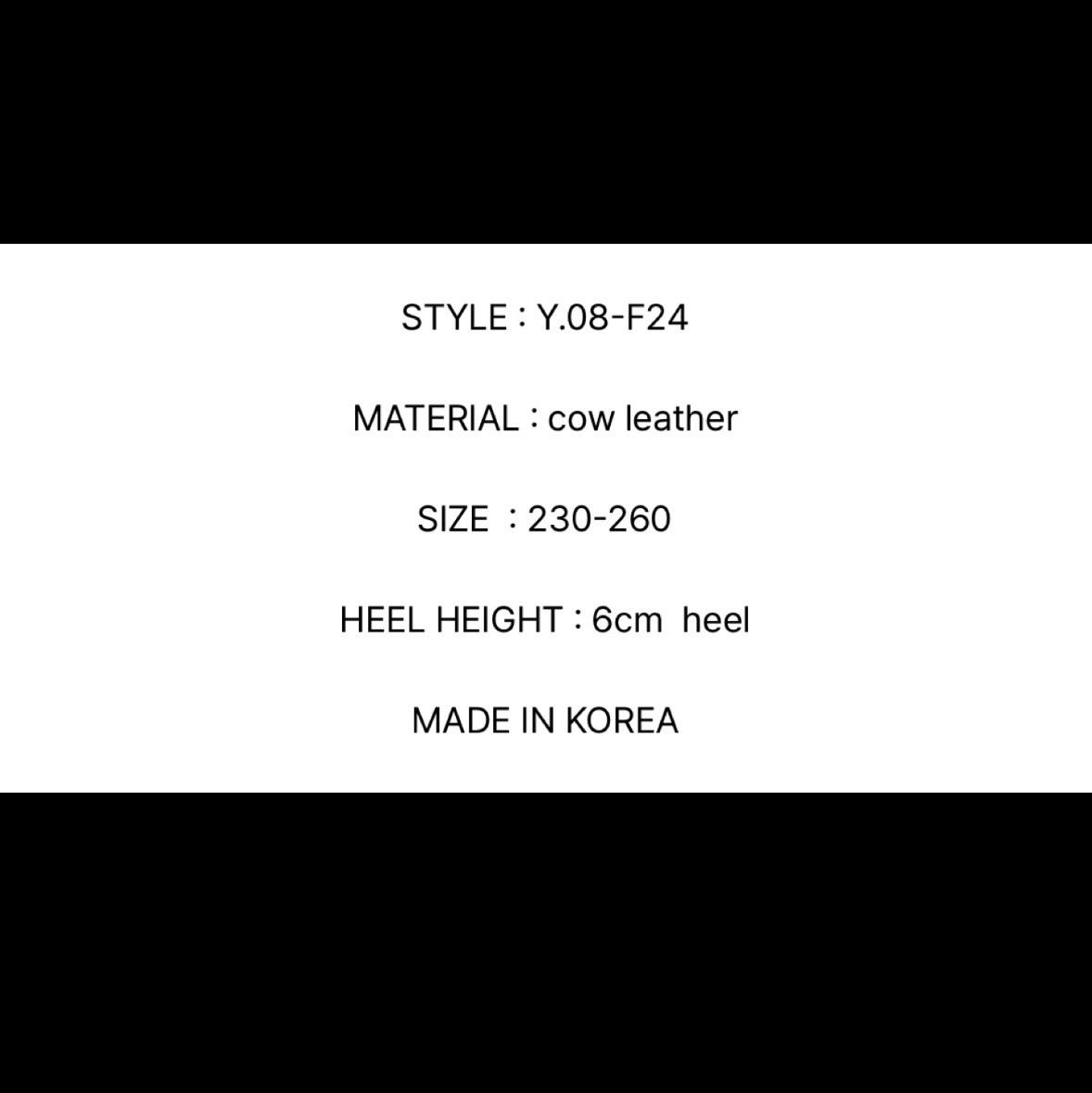 YIEYIE 글래디에이터 슈즈 화이트 (38.5) 8