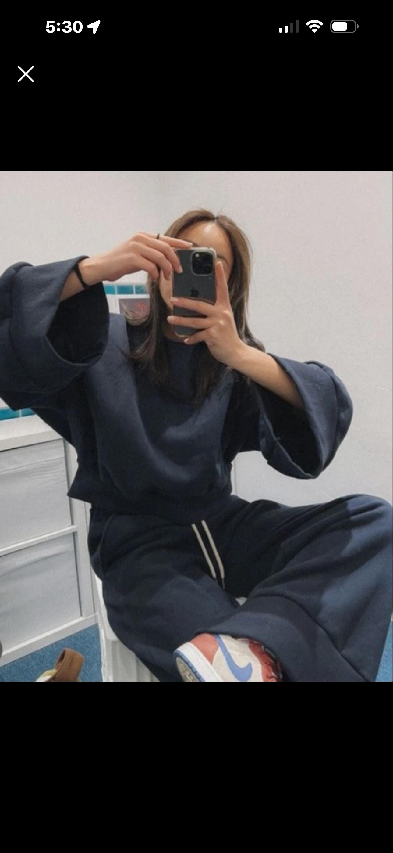 하나언니투피스기모트레이닝 한벌 2