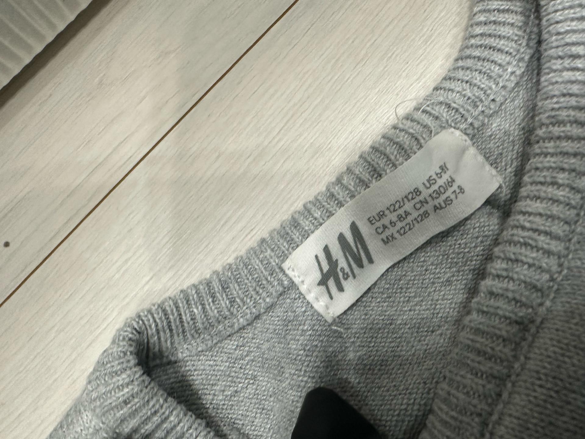 H&M 여아 하트 니트 상하복 세트 122/128 4