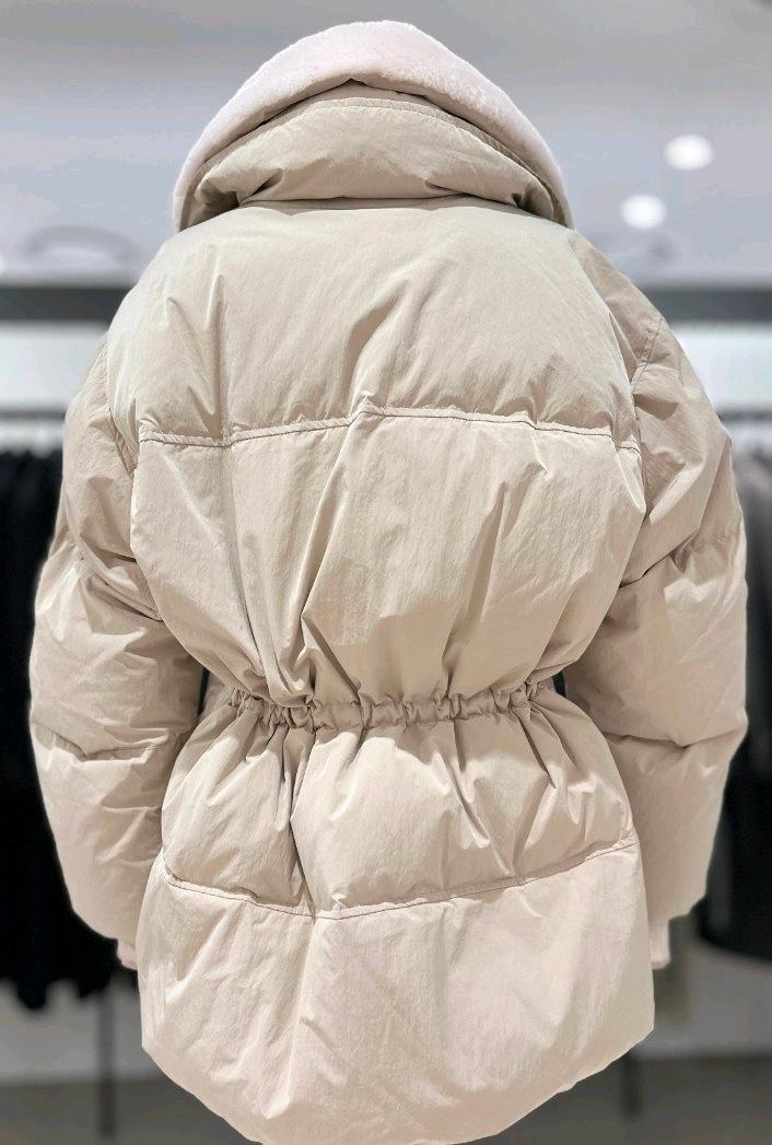 보브 양털카라 구스패딩 4
