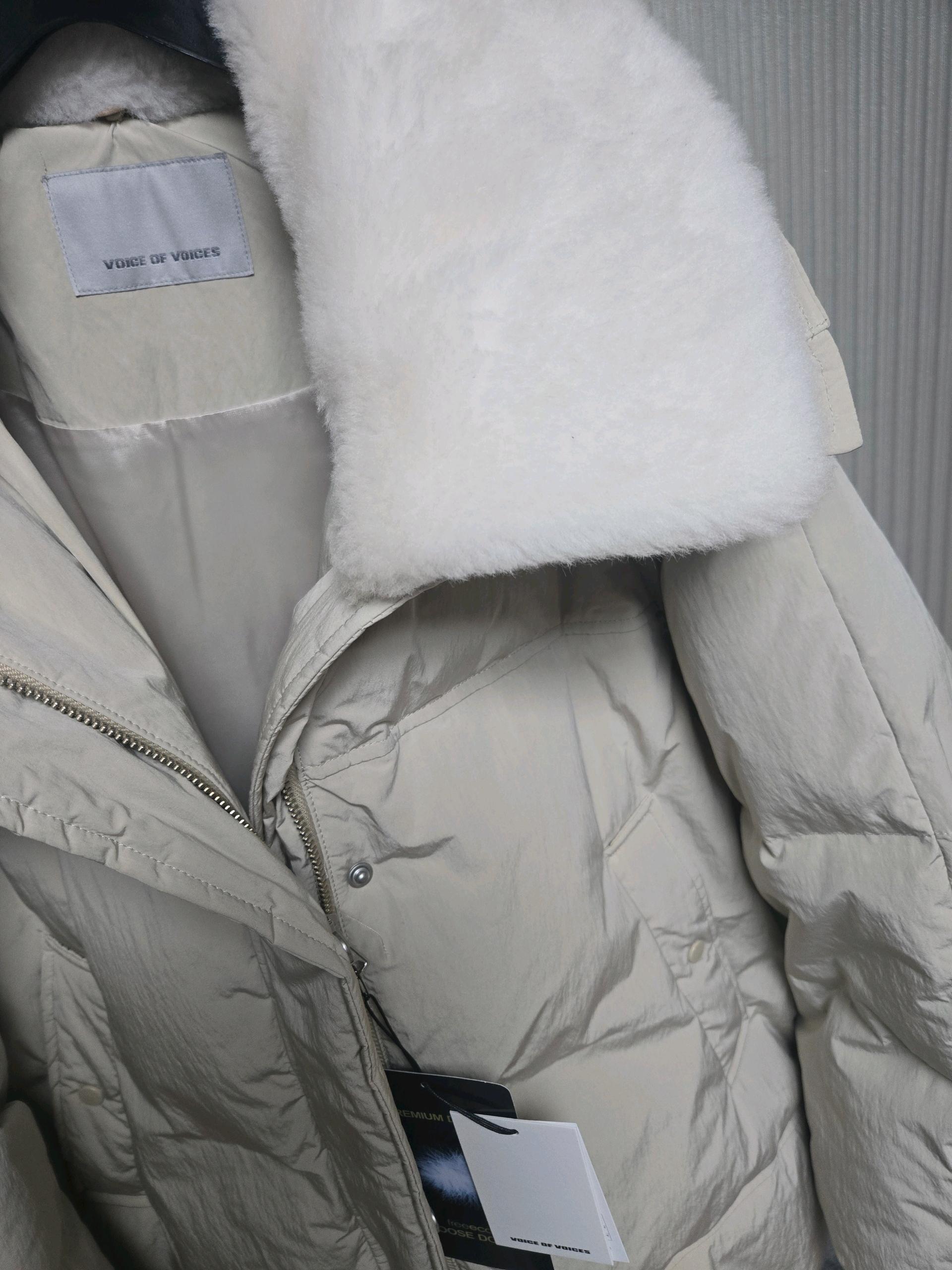 보브 양털카라 구스패딩 6