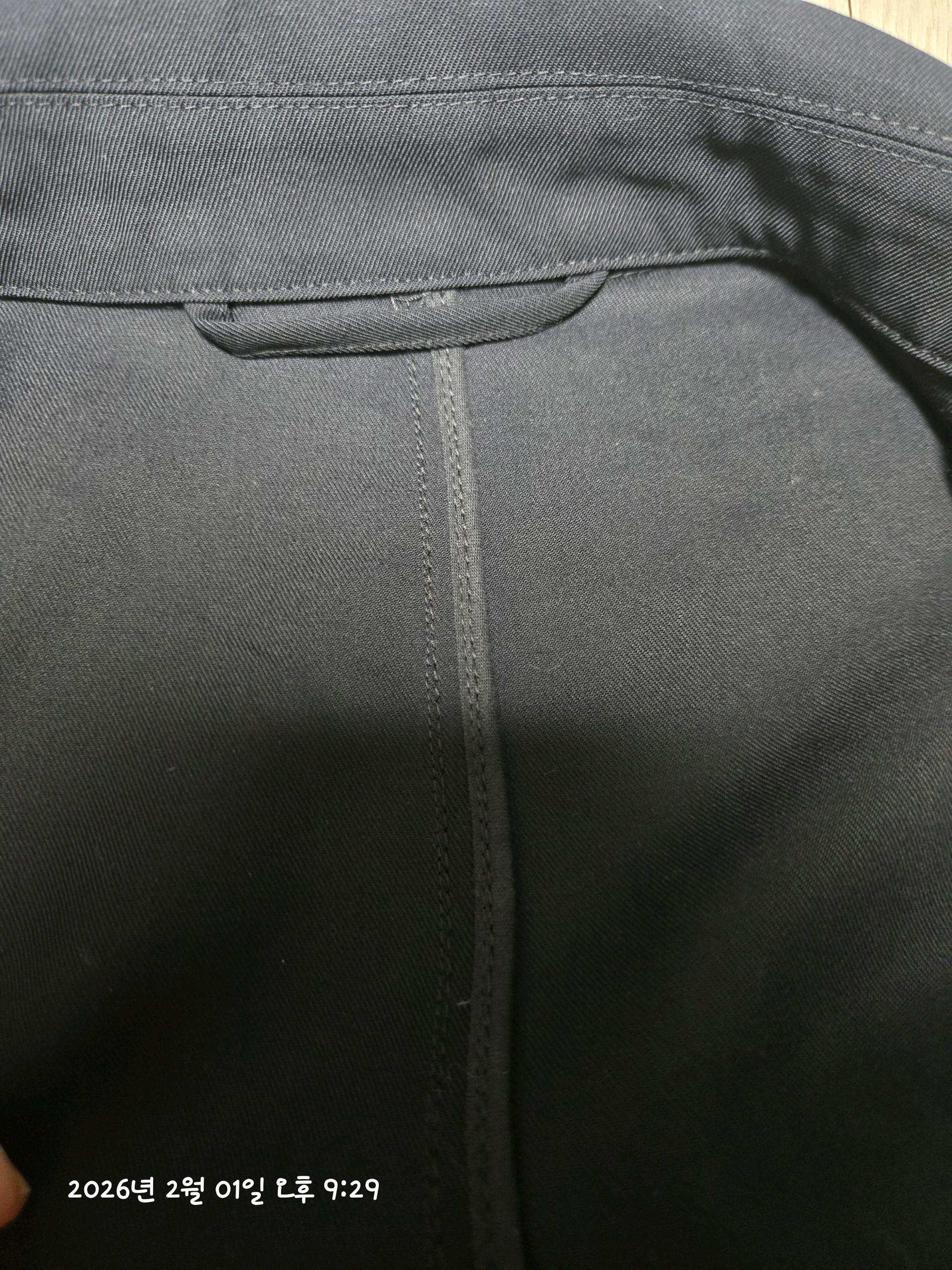 COS 남성 네이비 코트 EUR 52 7