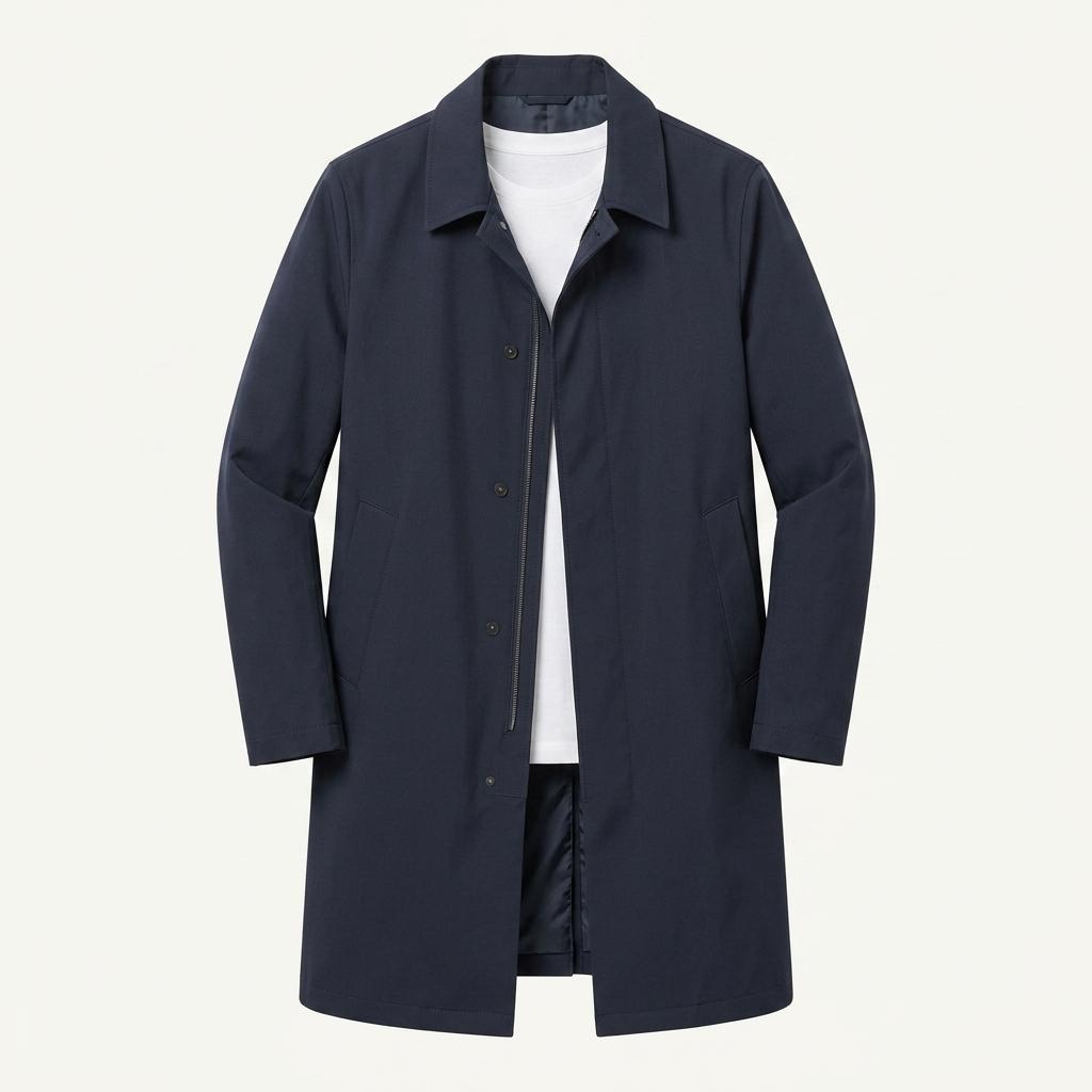 COS 남성 네이비 코트 EUR 52 1