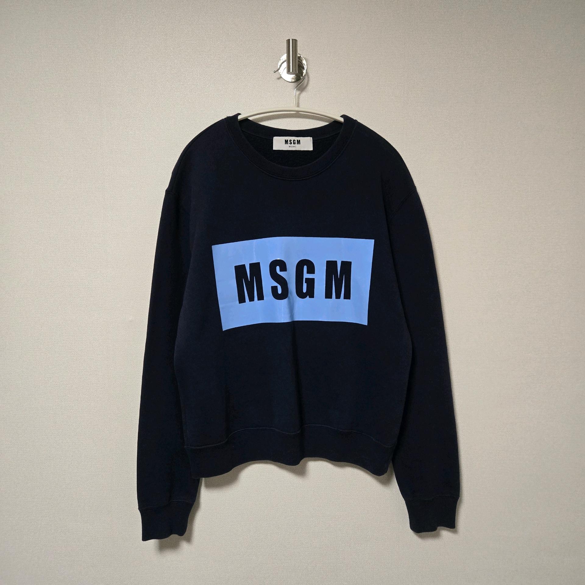 MSGM 코튼 스웻셔츠 / 여성 맨투맨/ 여자 맨투맨  2