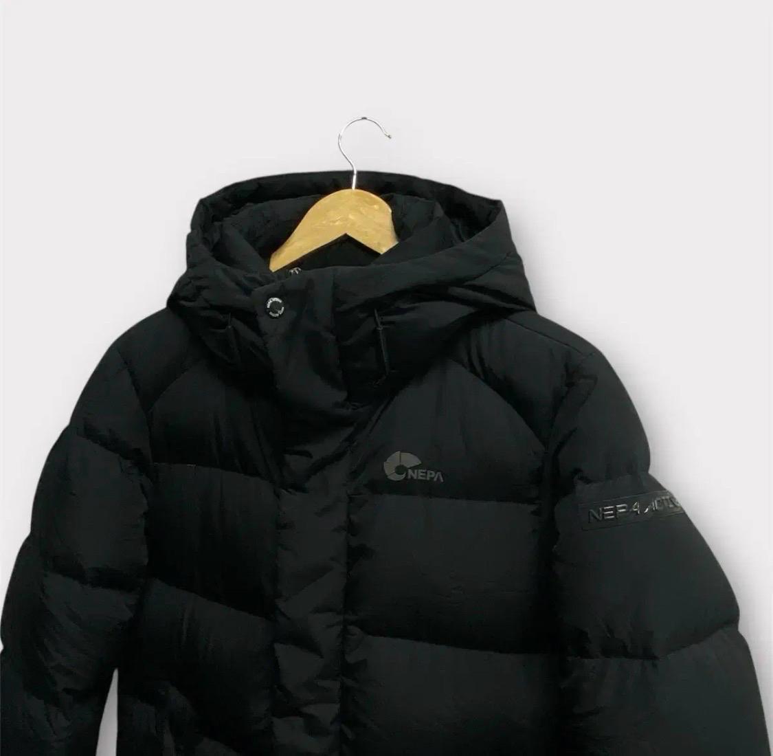NEPA 네파 블랙 덕다운 롱패딩 90 3