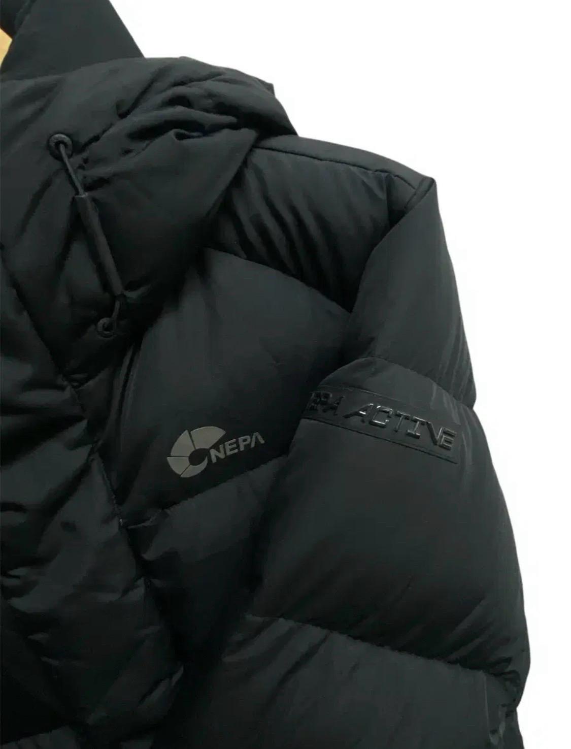 NEPA 네파 블랙 덕다운 롱패딩 90 4