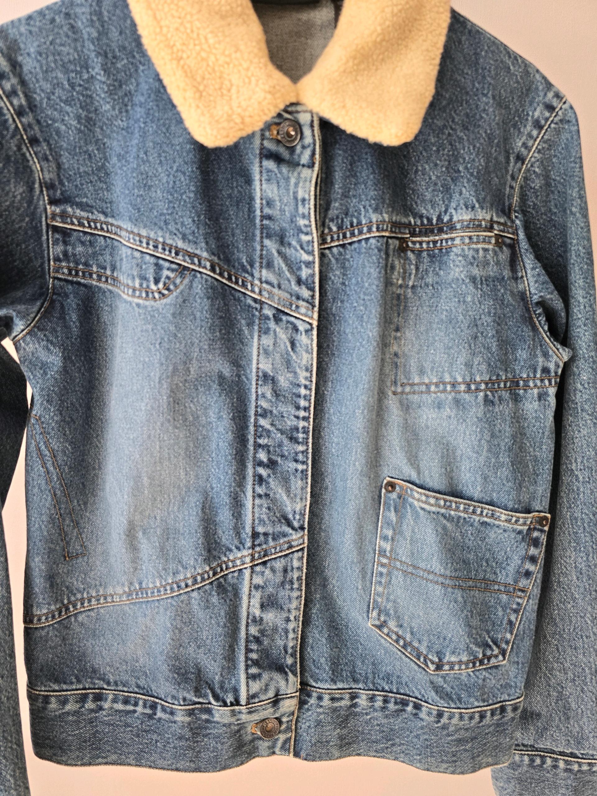 DKNY JEANS 데님 양털카라 자켓 (M) 3