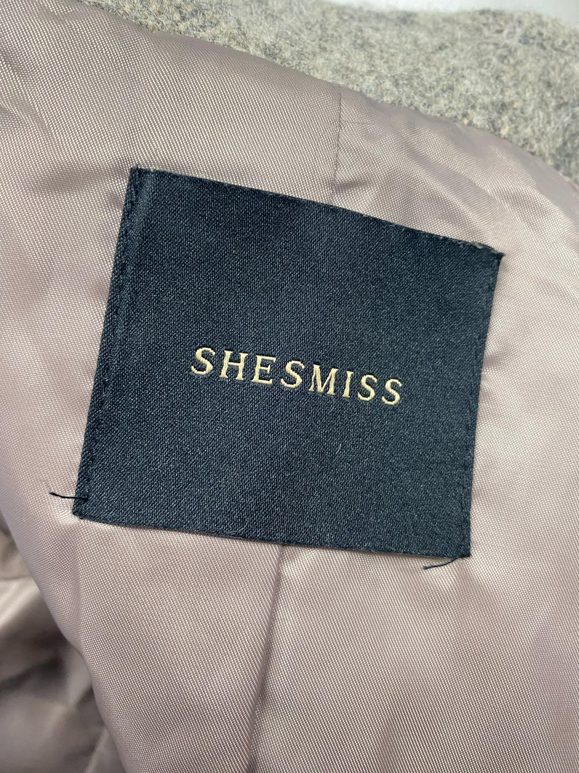 쉬즈미스 울 알파카 혼방 롱 코트  9