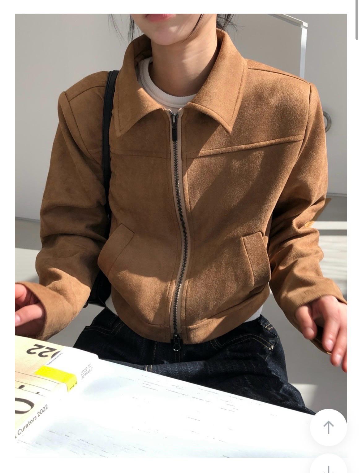 브루클린 스웨이드 자켓 2