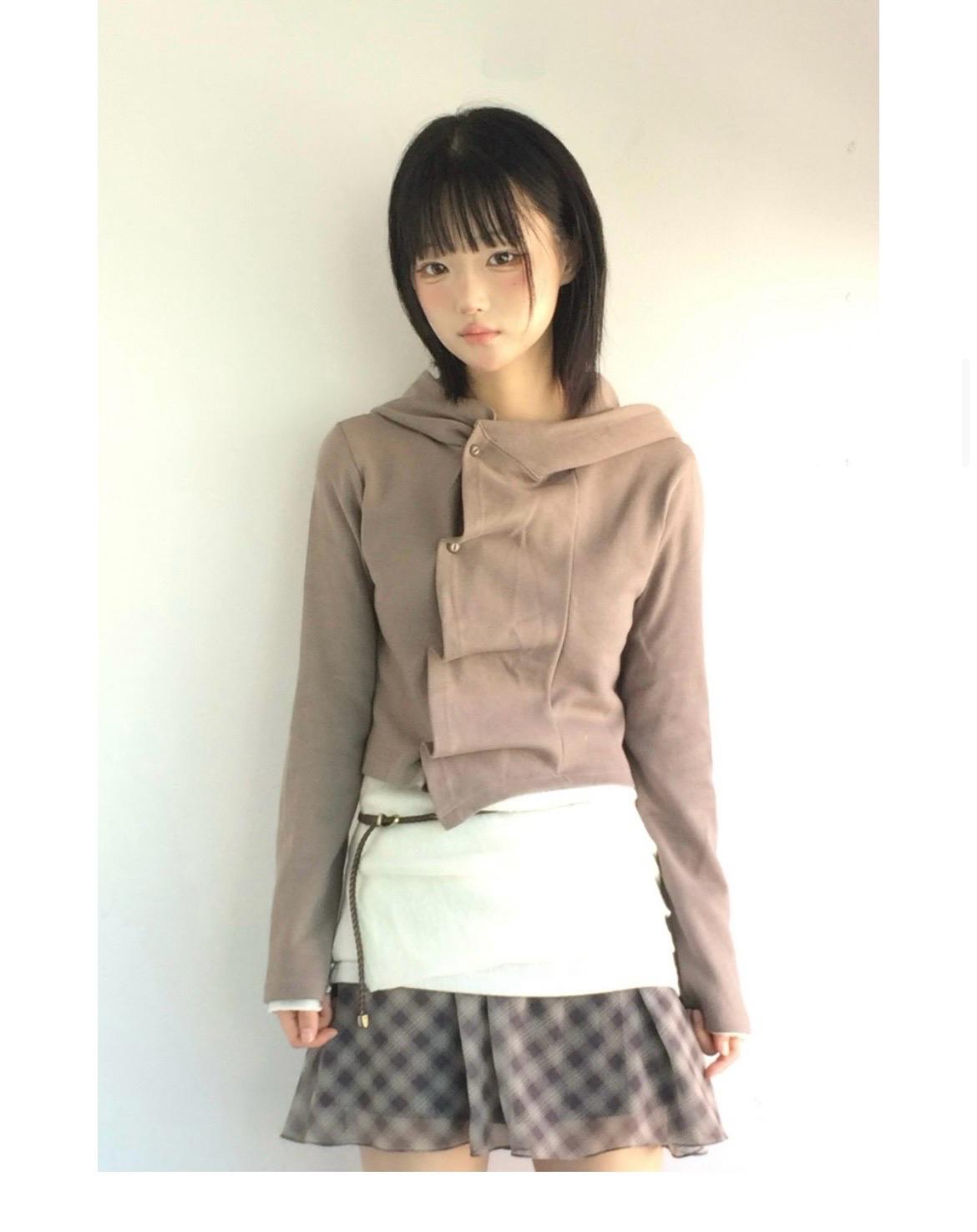 라프 컷아웃 후디 자켓 모카 3