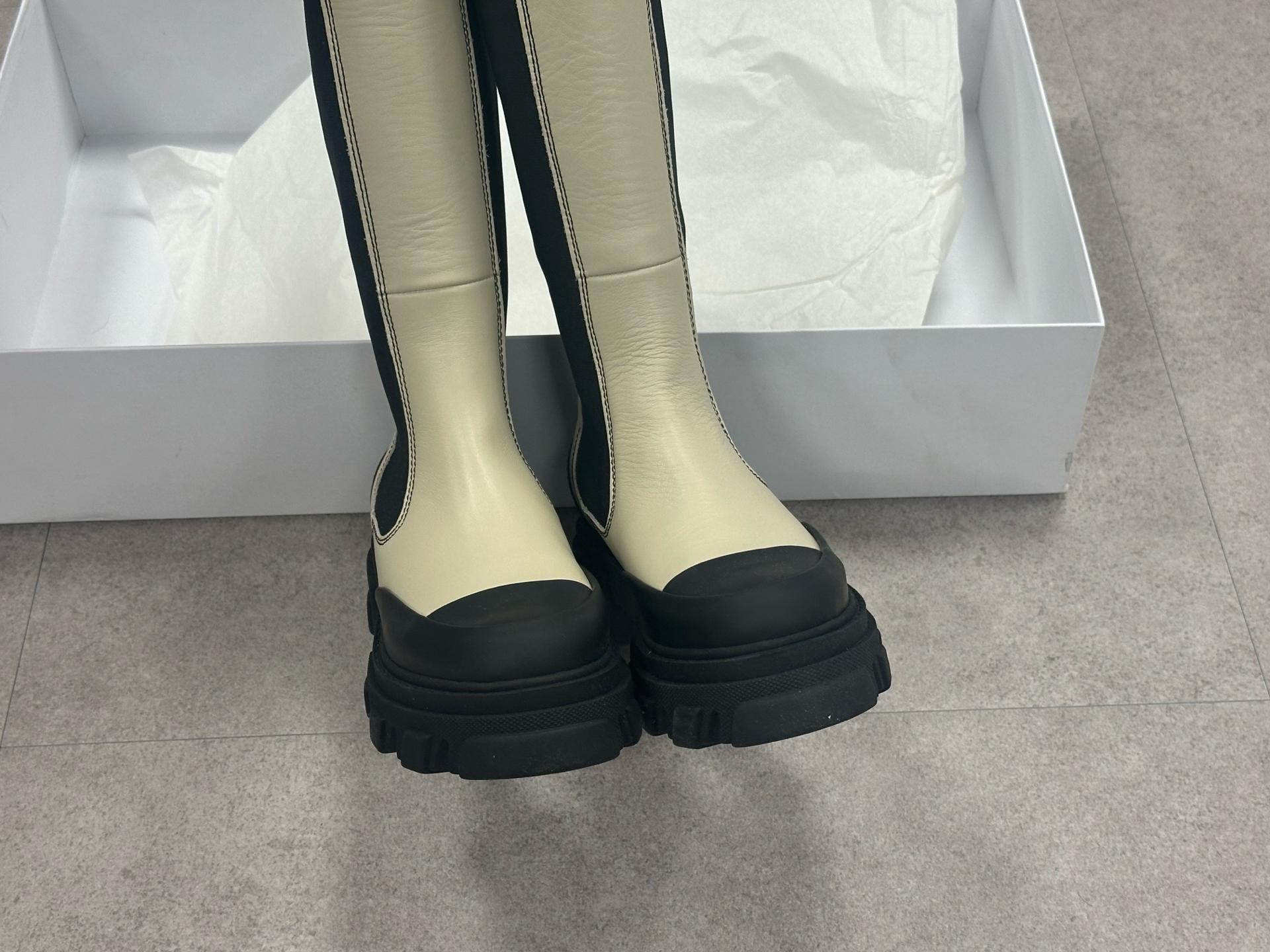 [80% 할인] 가니 클리트 니하이 부츠 5
