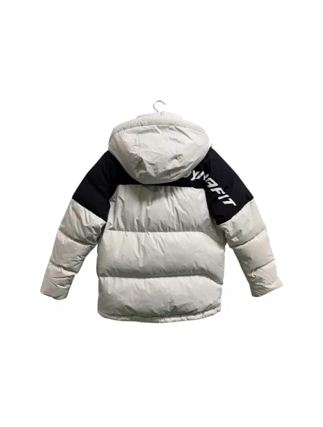 다이나핏 화이트 덕다운 패딩 S-M 4